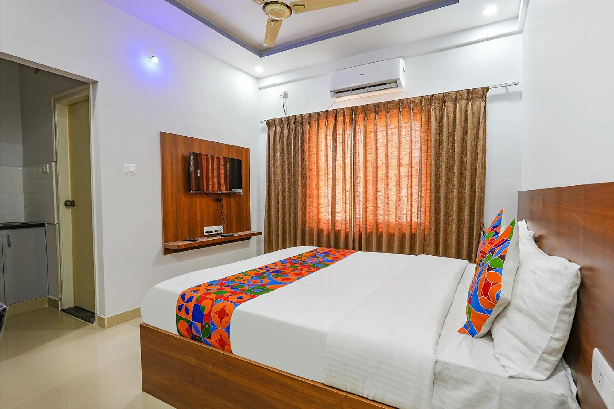 Bed in FabHotel Whitefield Suites - Nr ITPL Main raod