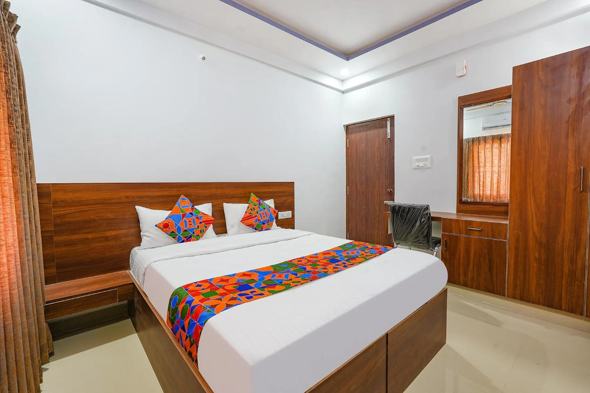 Bed in FabHotel Whitefield Suites - Nr ITPL Main raod