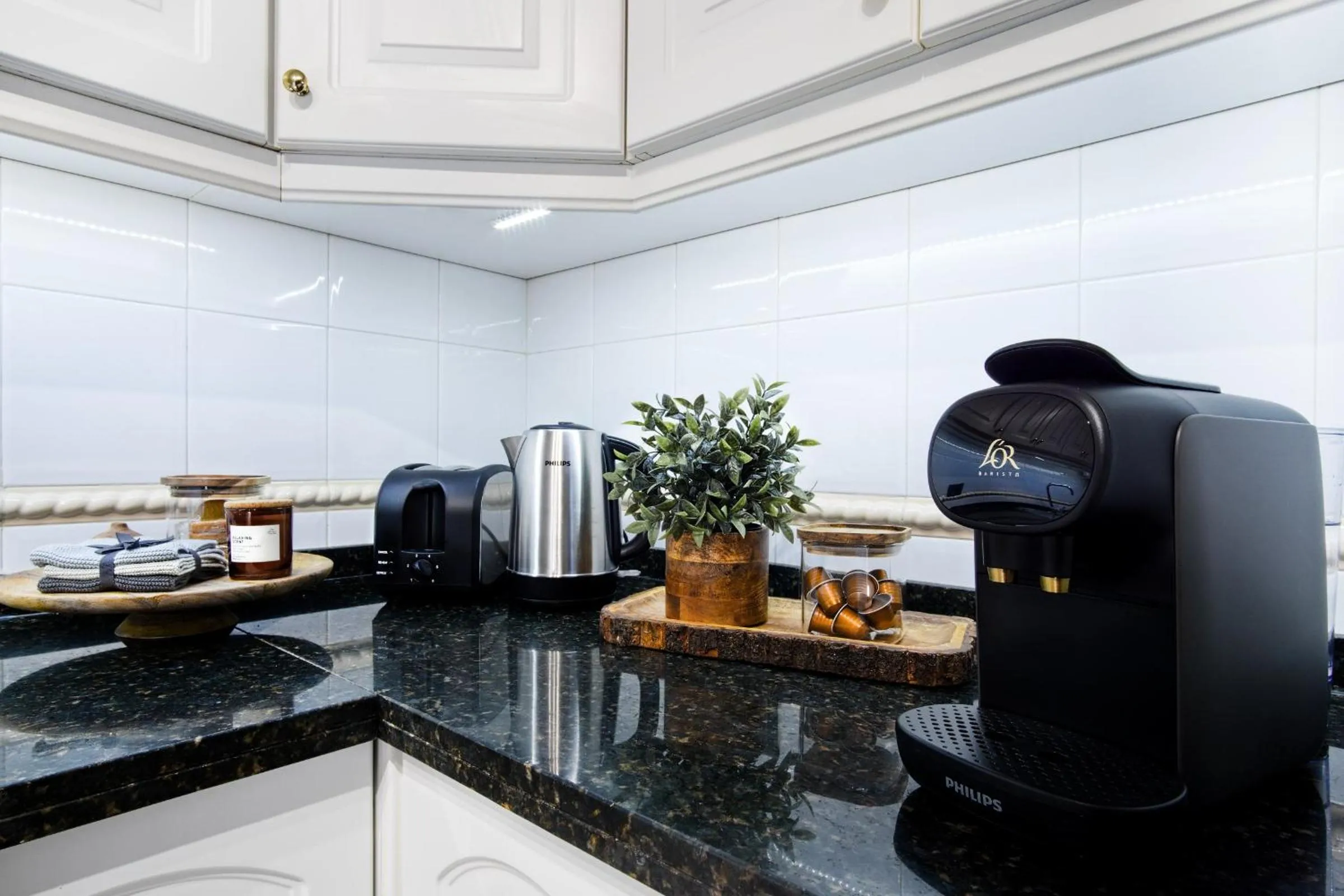 Coffee/tea facilities in Ocean View 3Bdr Balcon Atlantico