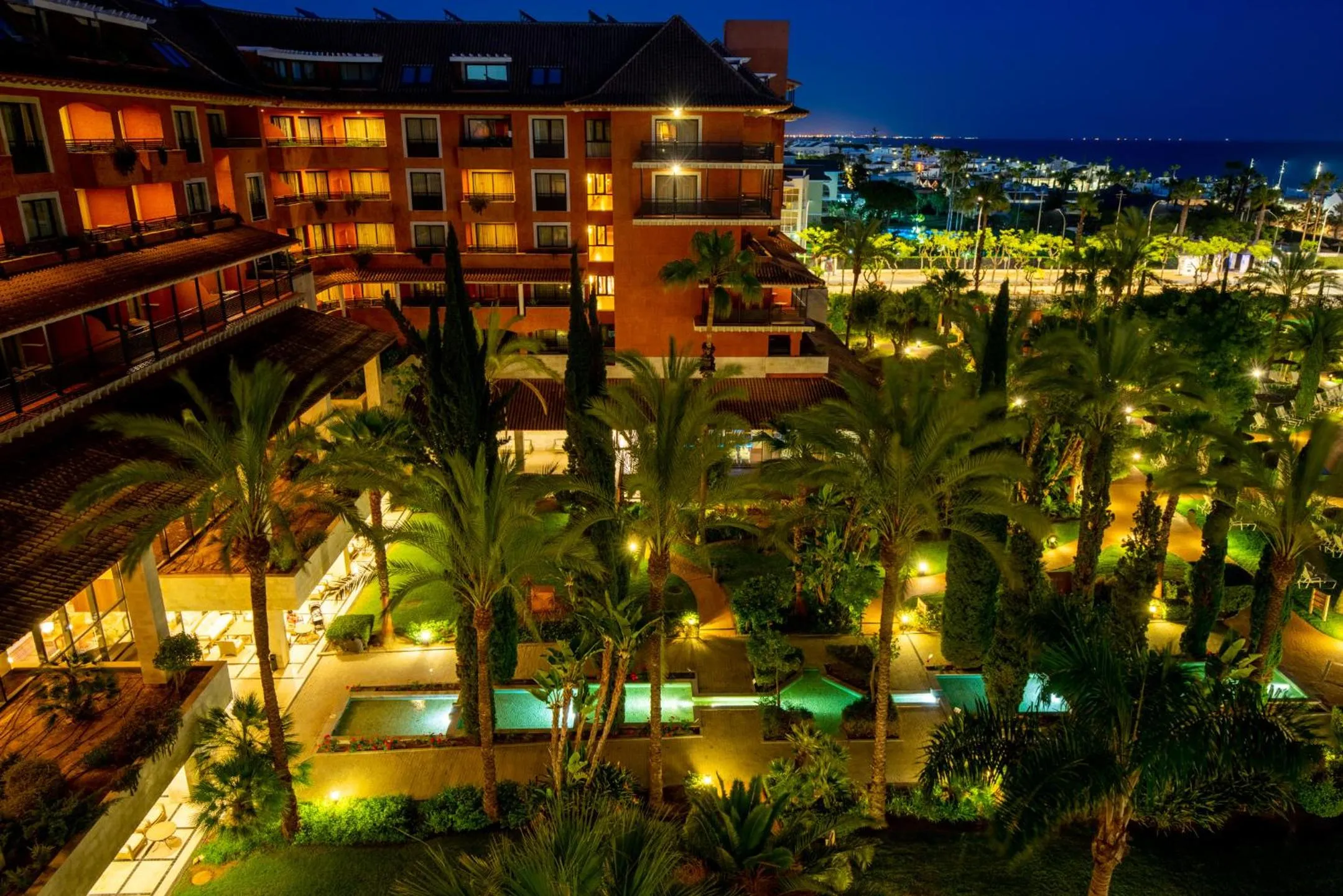 Night in Puerto Antilla Grand Hotel