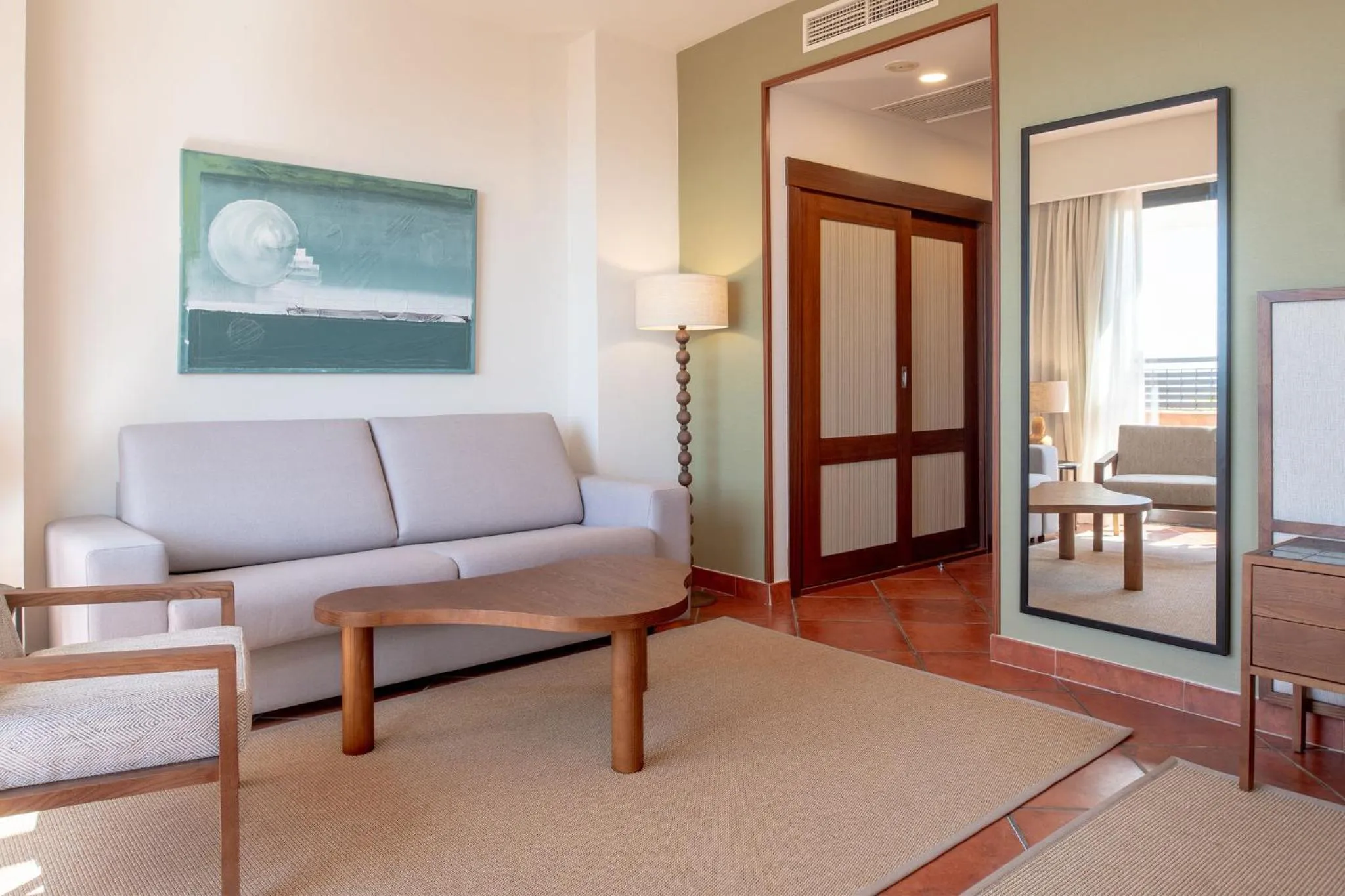 Living room in Puerto Antilla Grand Hotel