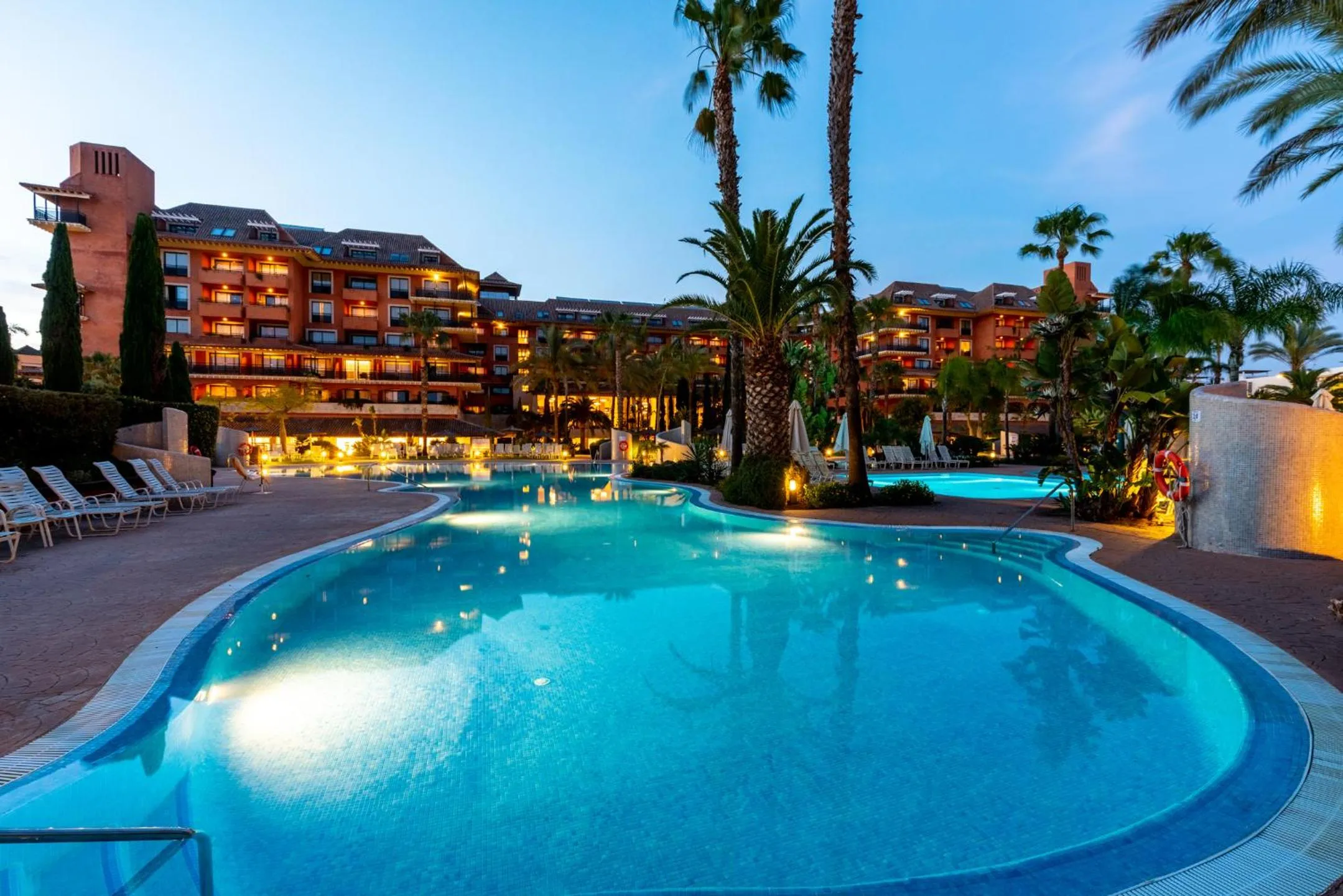 Swimming pool in Puerto Antilla Grand Hotel