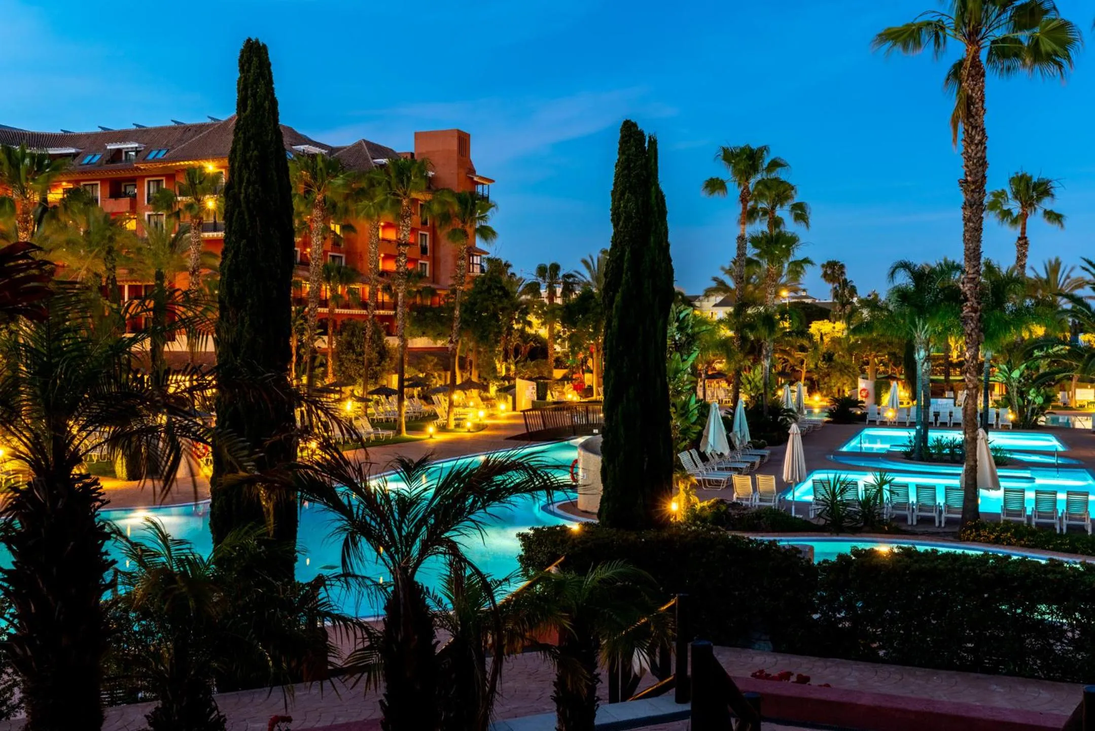 Swimming pool in Puerto Antilla Grand Hotel