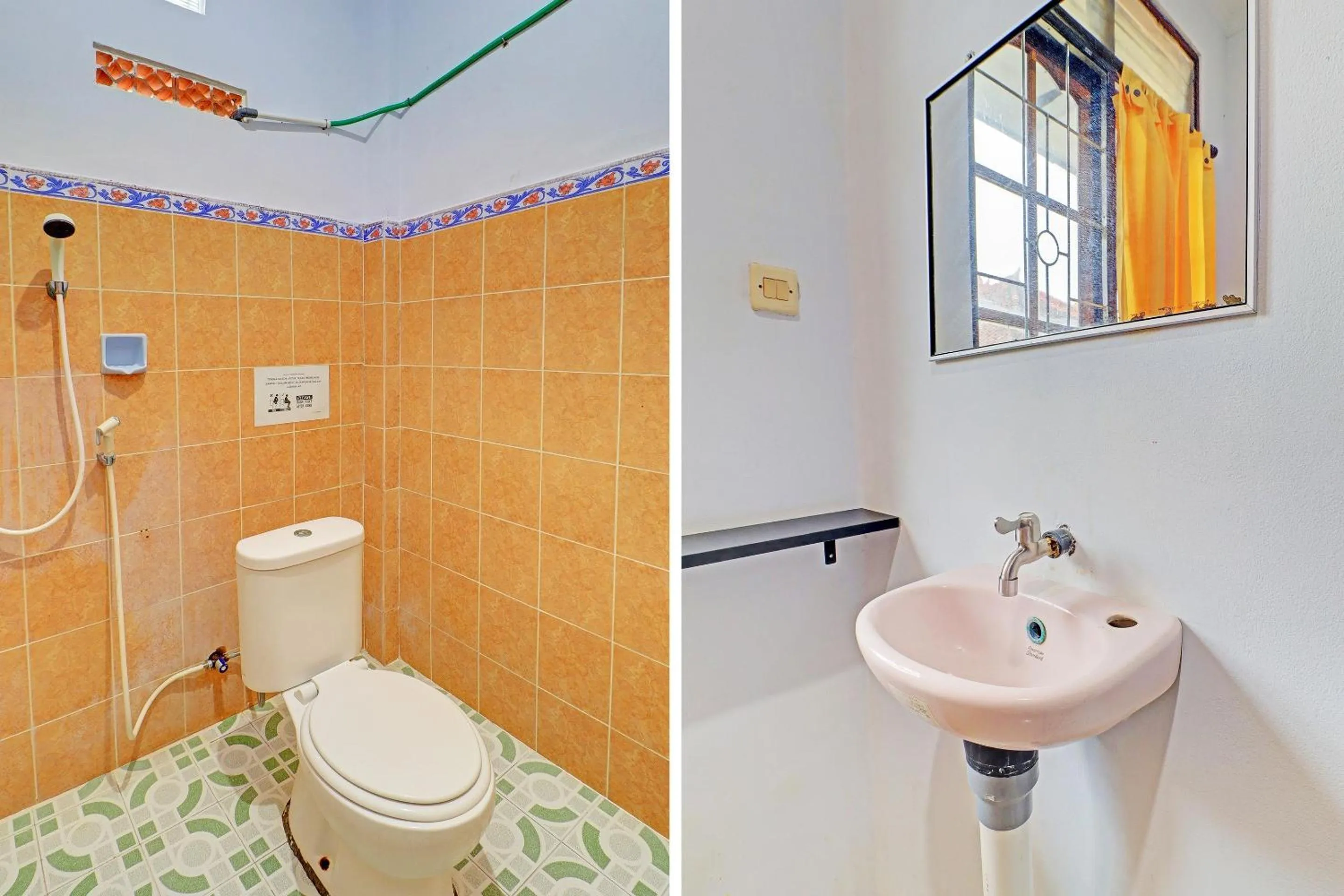 Bathroom in Capital O 92094 Hotel Kertha