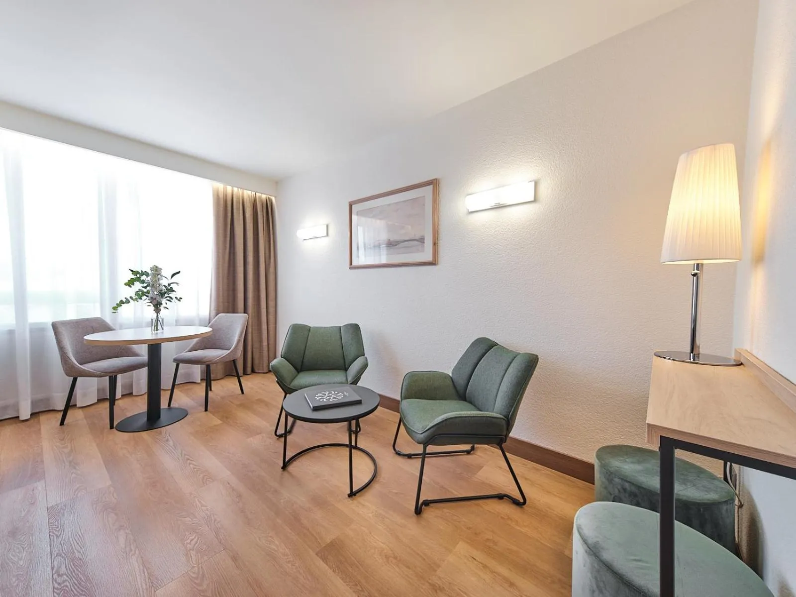 Seating area in Hotel Albret