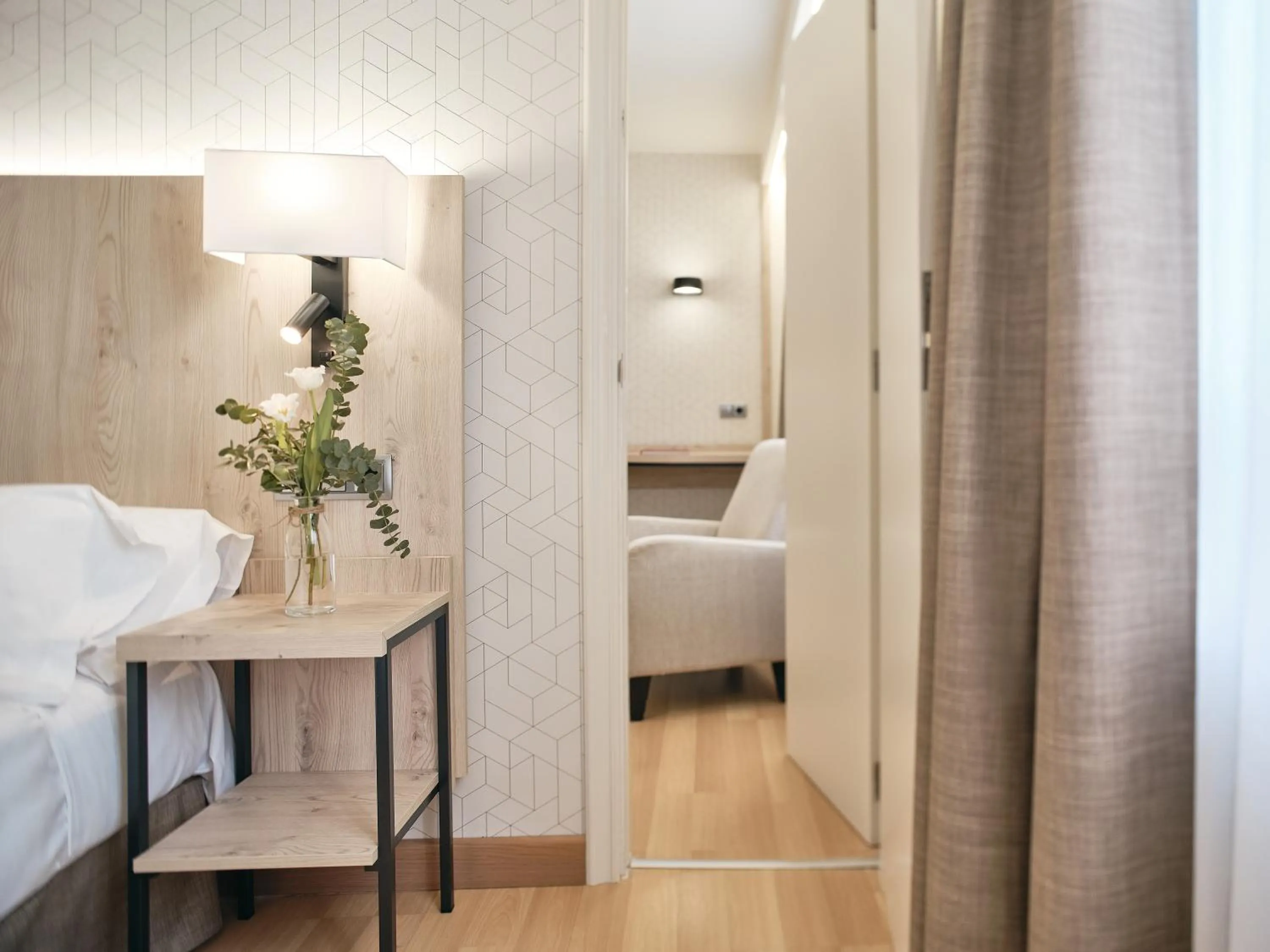 Photo of the whole room, Bed in Hotel Albret