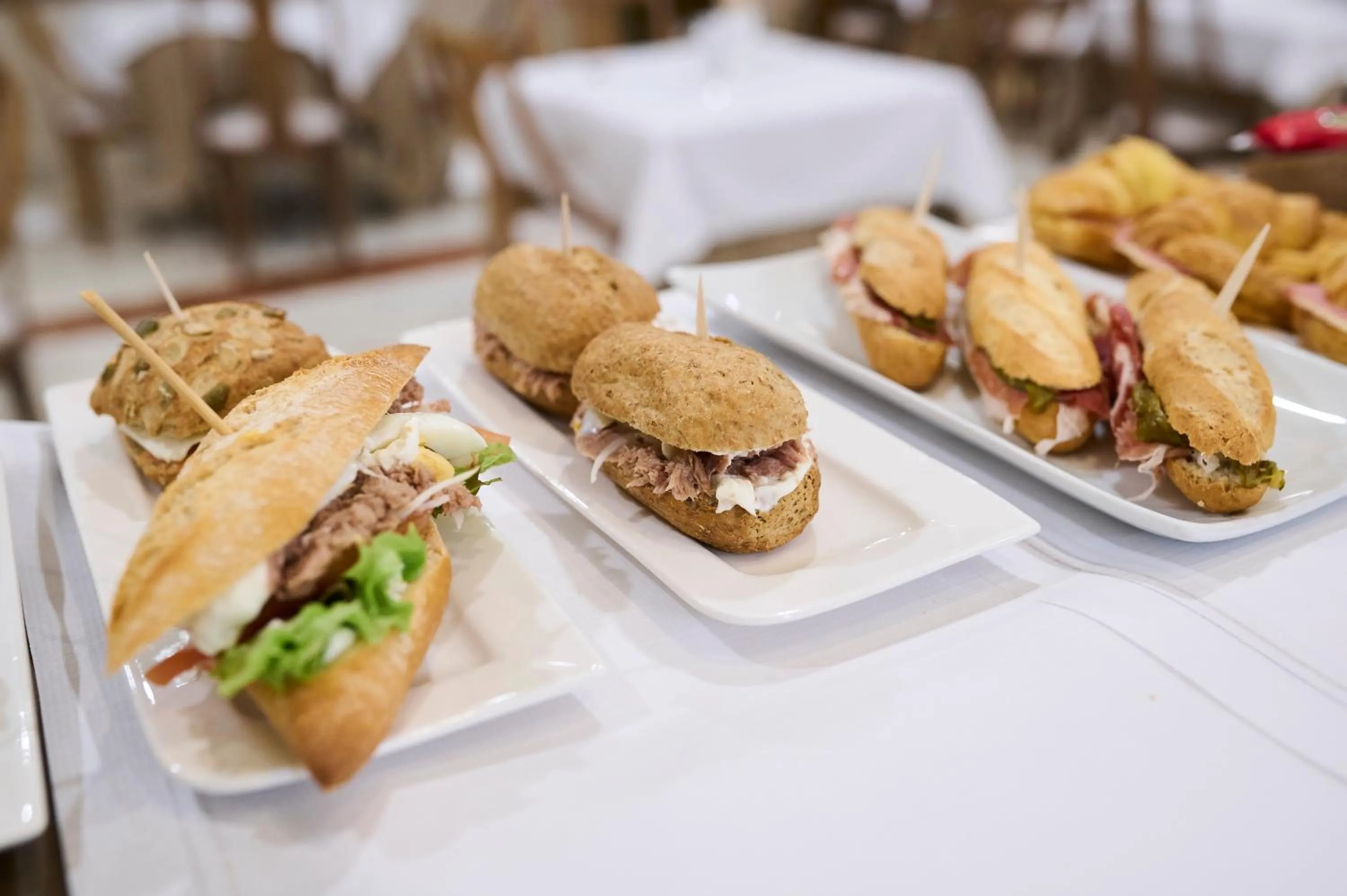 Buffet breakfast in Hotel Albret