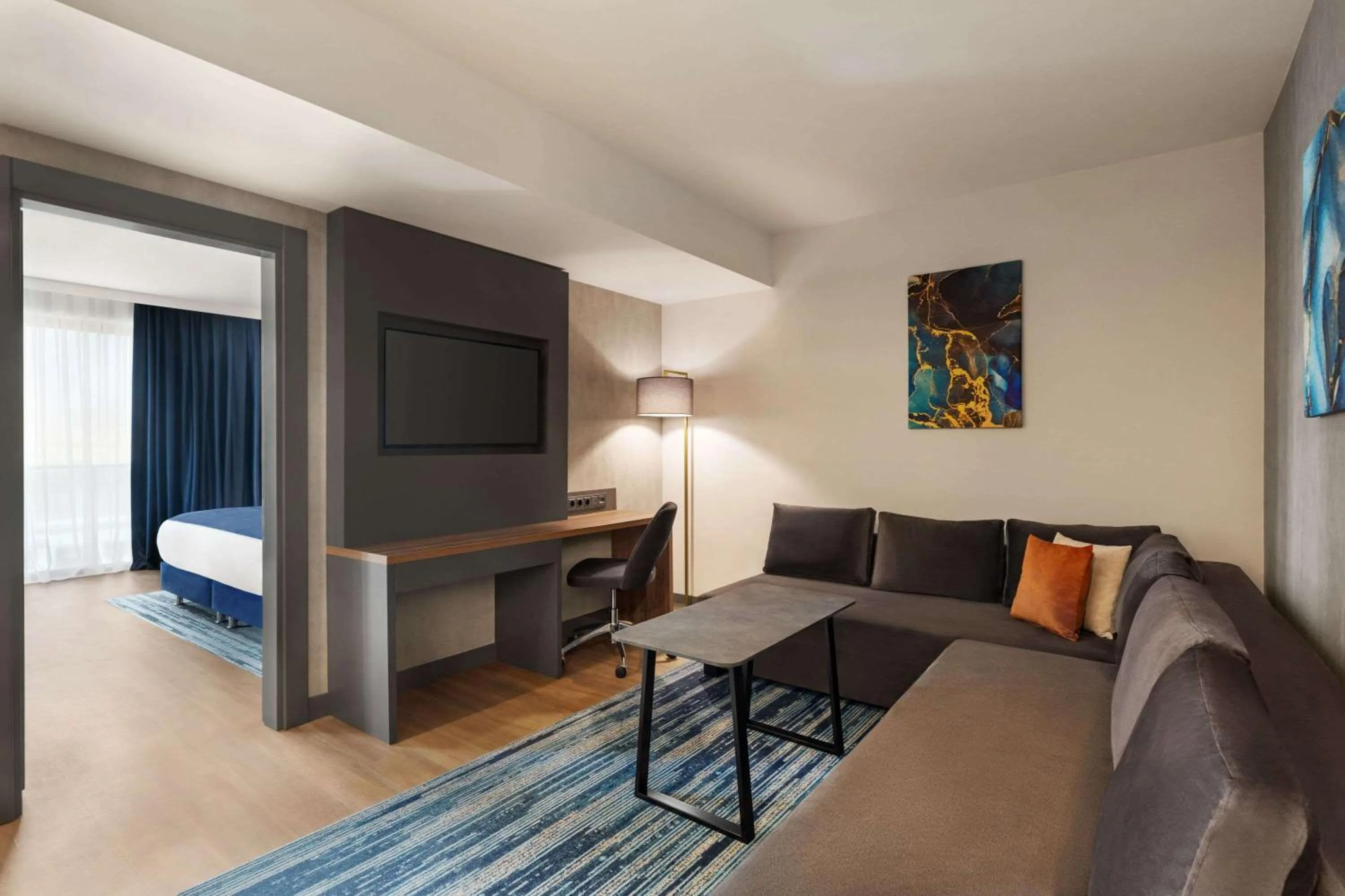 Bed in Wyndham Afyonkarahisar Thermal&Spa