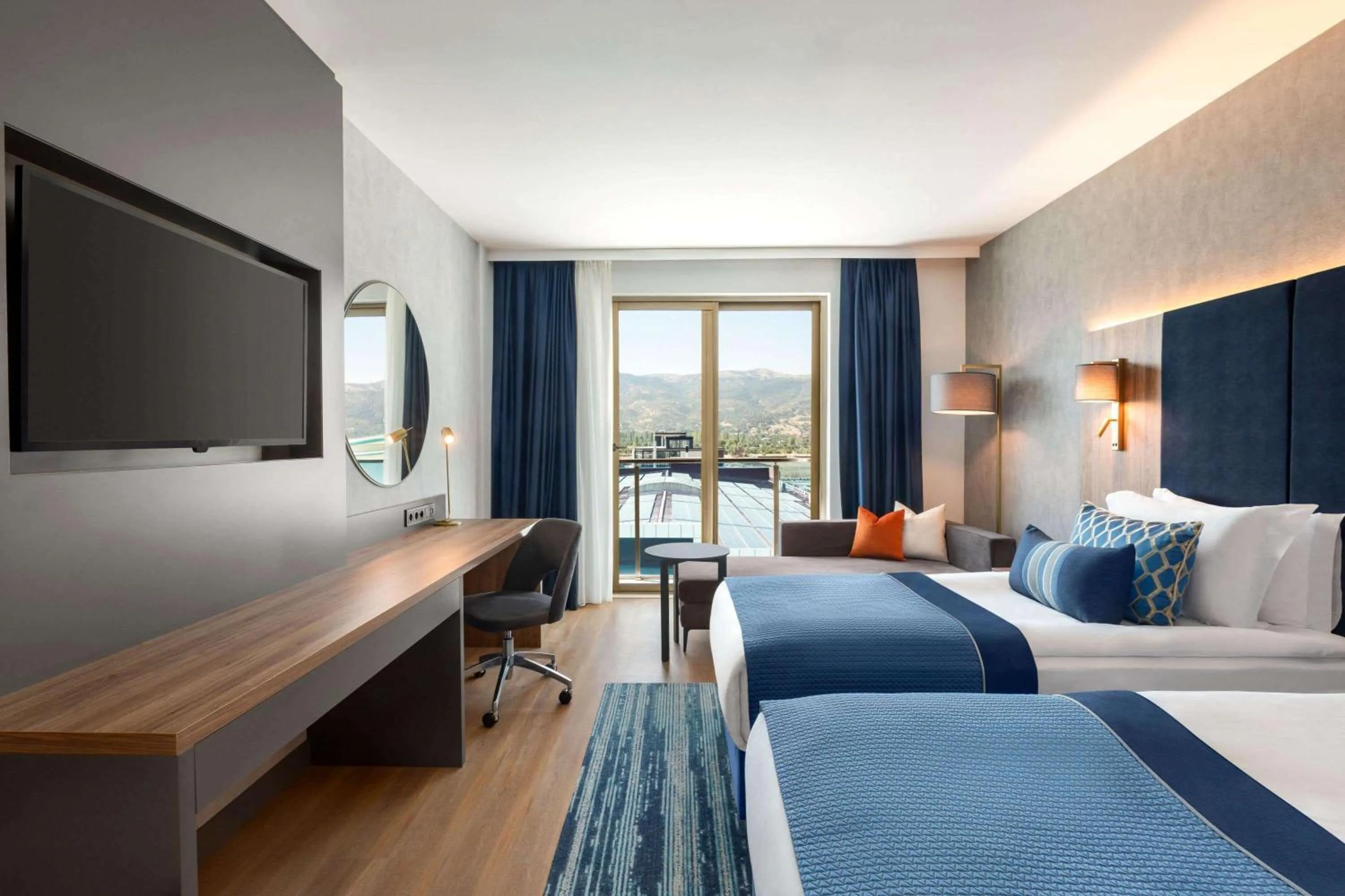 Photo of the whole room, Bed in Wyndham Afyonkarahisar Thermal&Spa