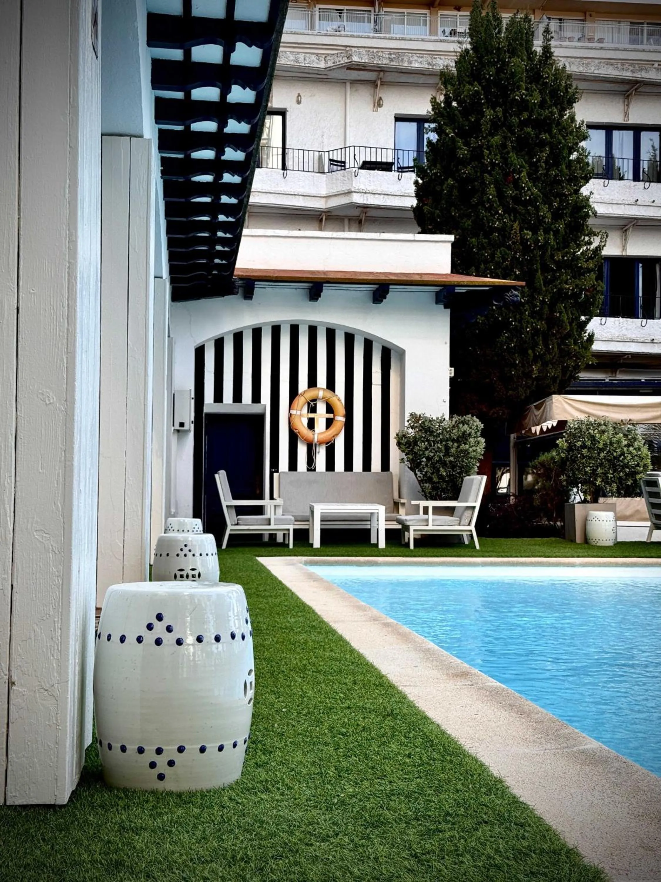 Swimming pool in Hotel Trias