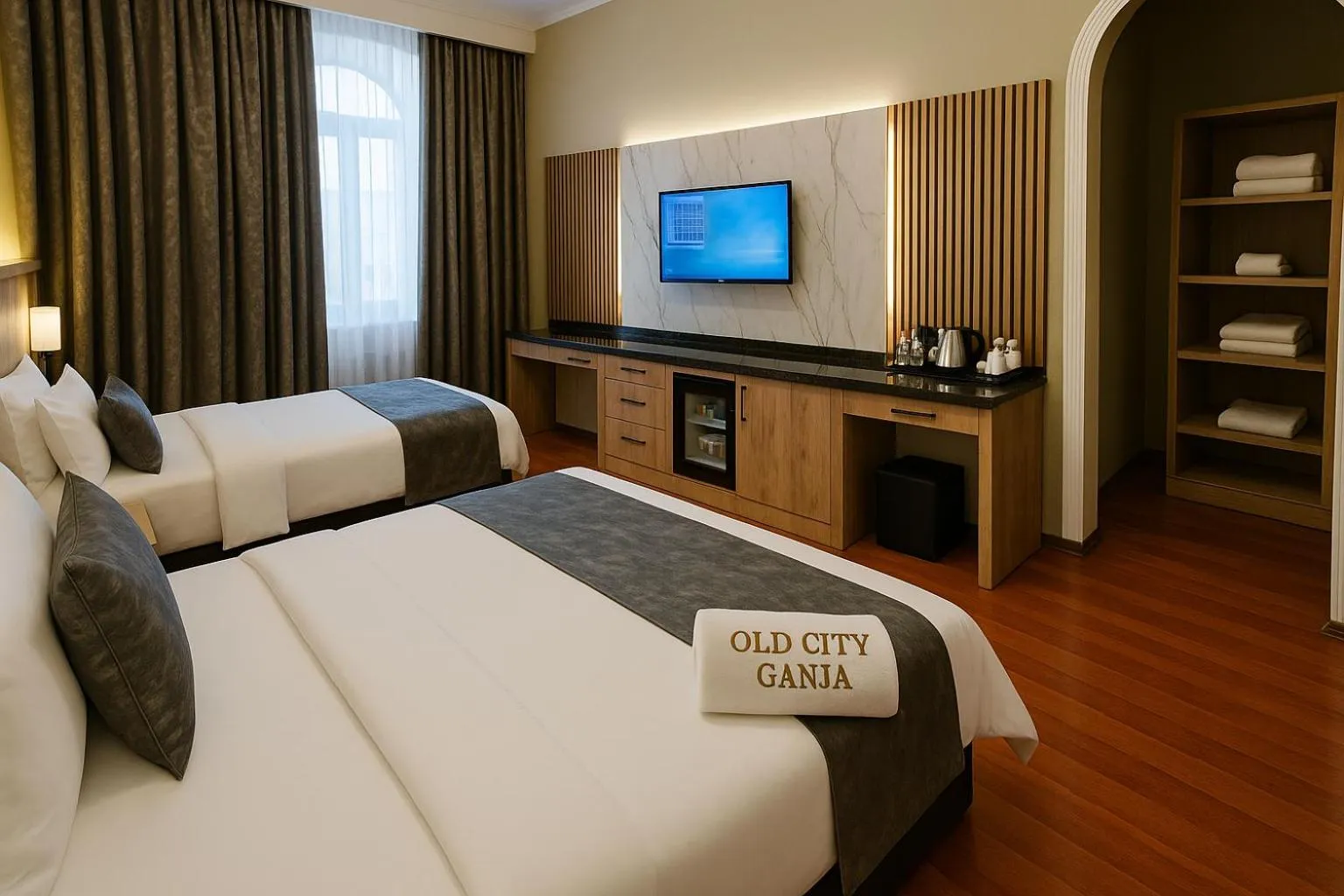 Bed in Old City Ganja