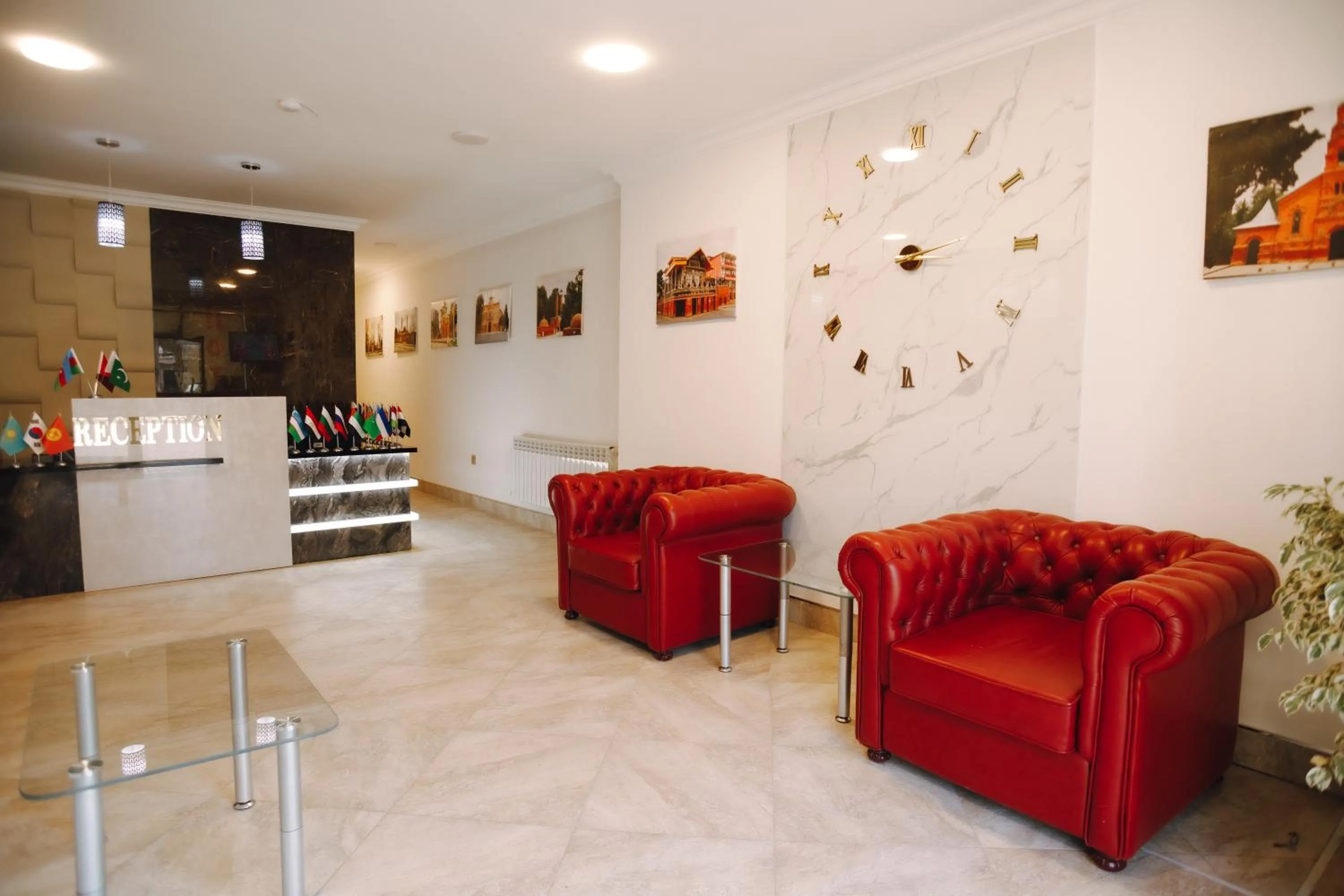 Lobby or reception in Old City Ganja