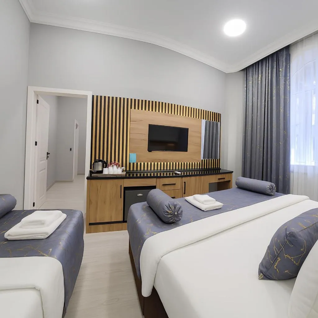 Bed in Old City Ganja