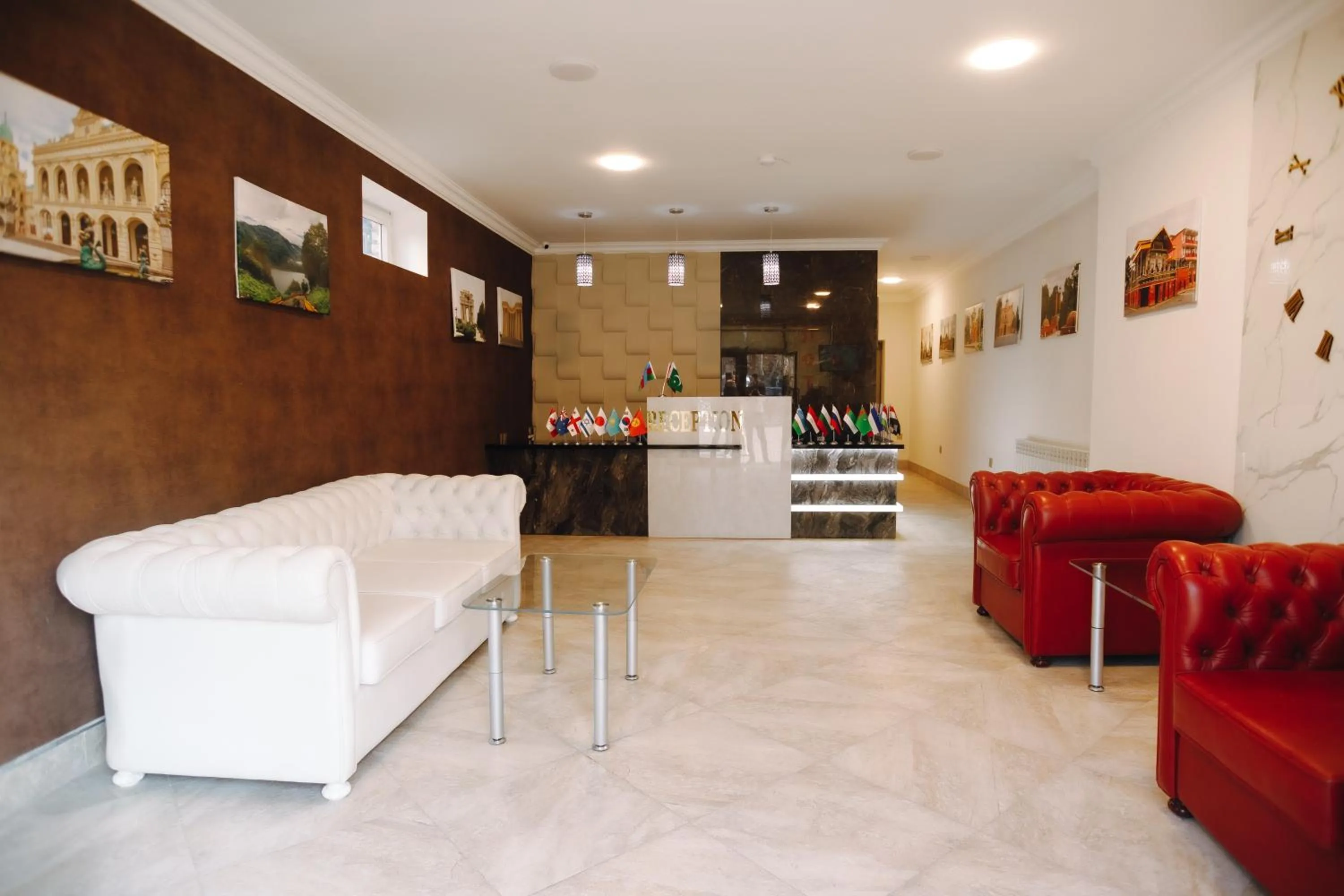 Lobby or reception in Old City Ganja