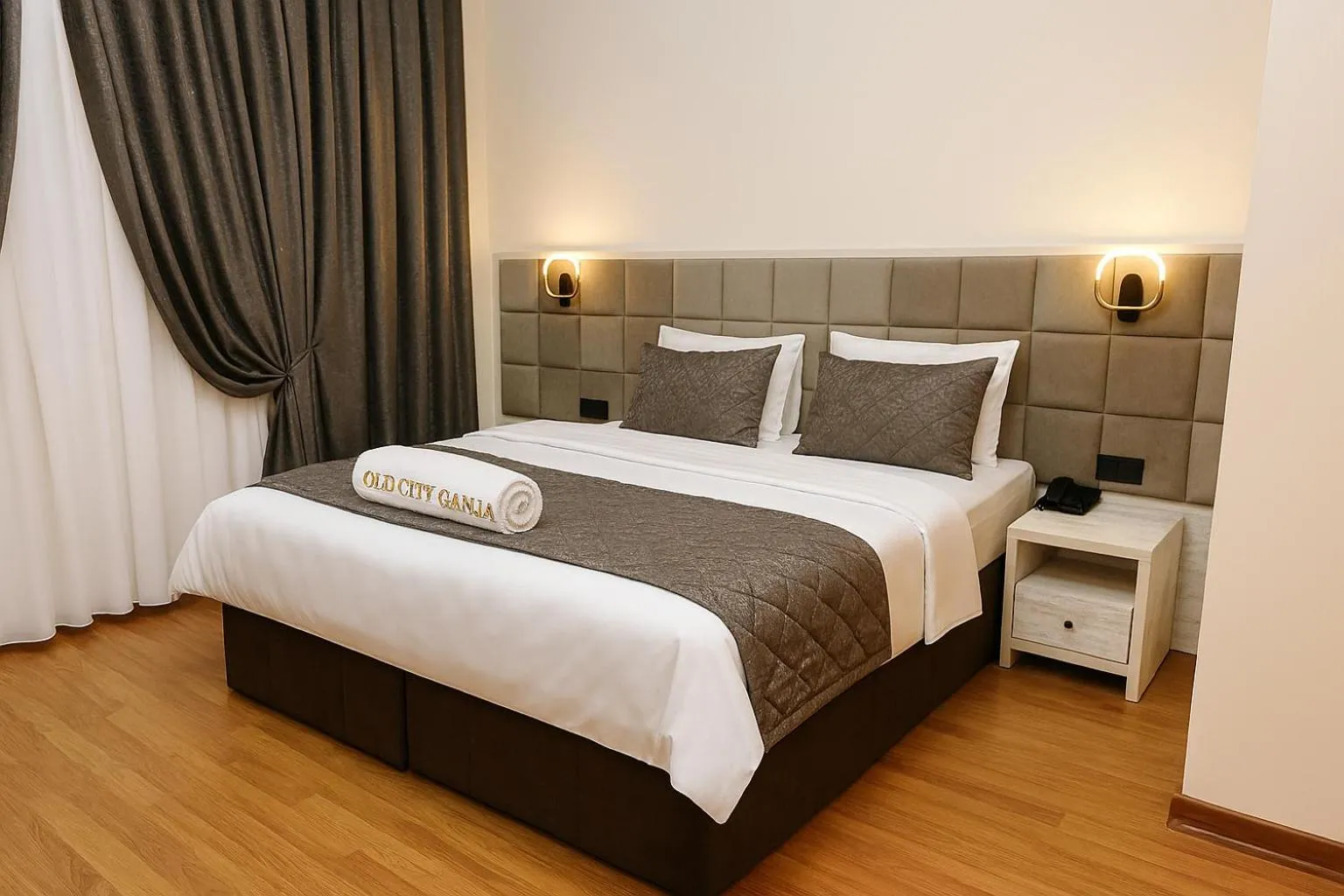 Bed in Old City Ganja