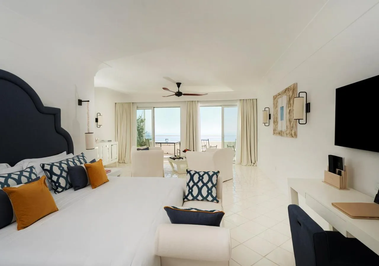 Bedroom, Bed in Furore Grand Hotel