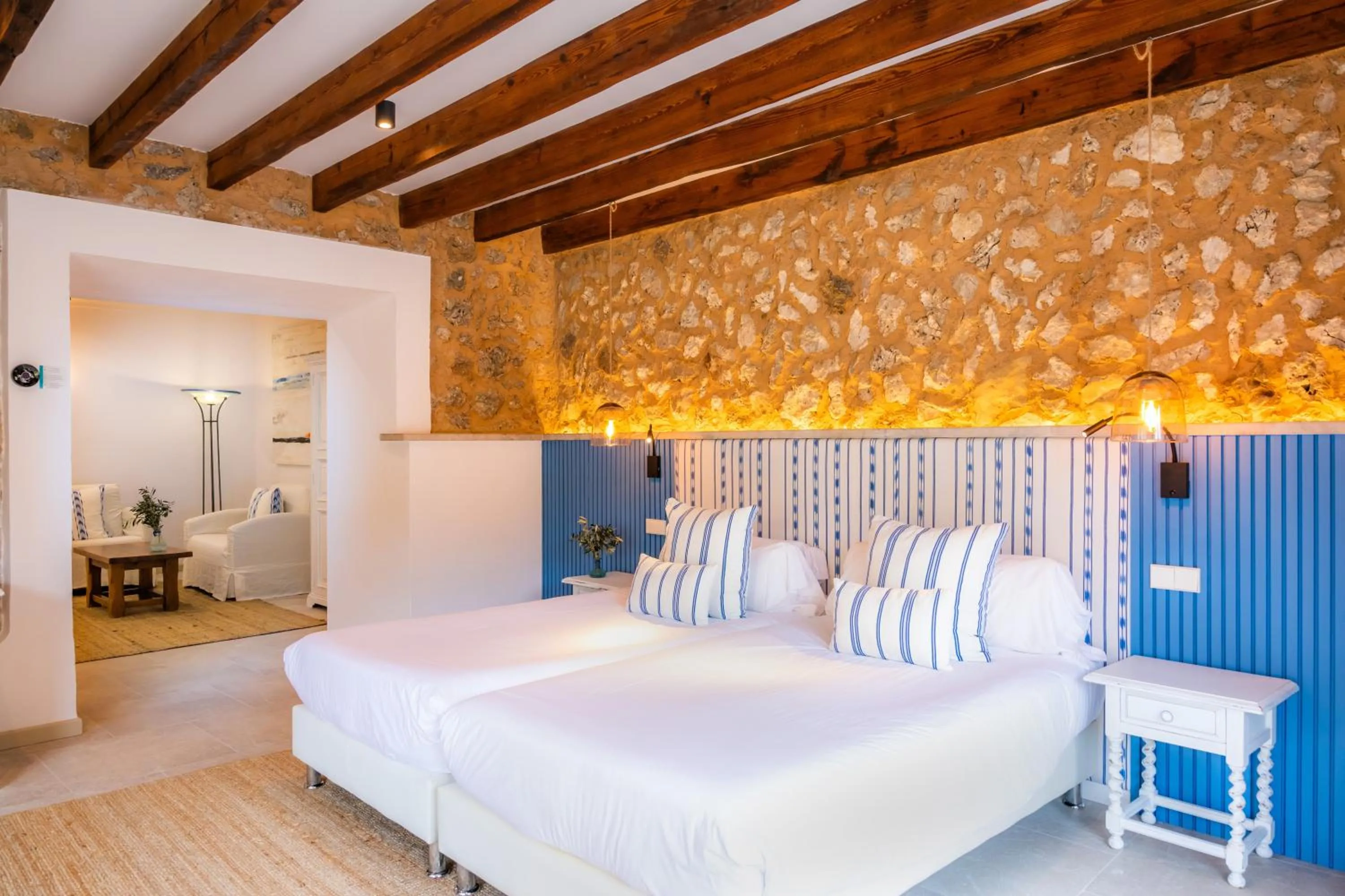 Photo of the whole room in Finca Albellons