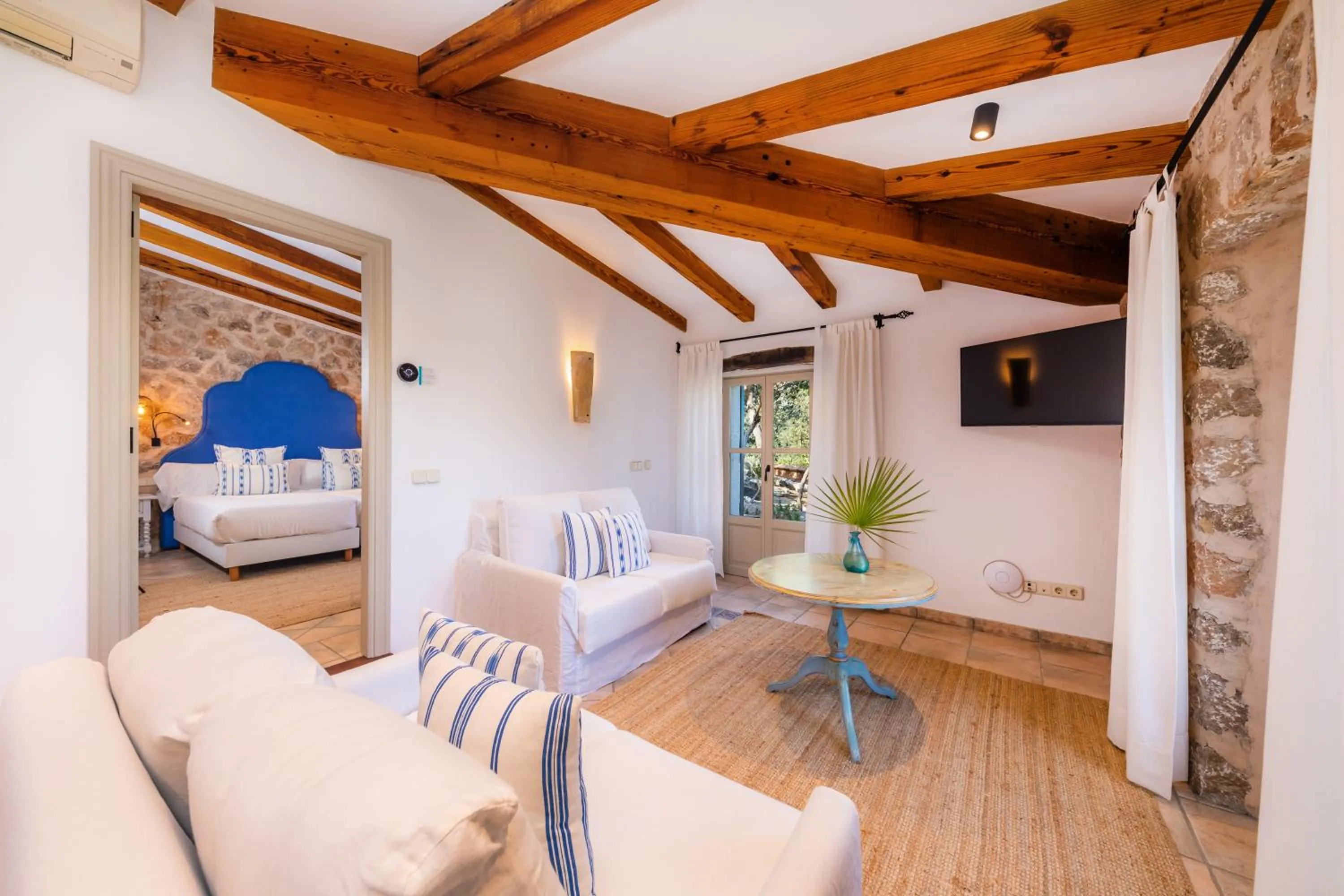 Living room in Finca Albellons