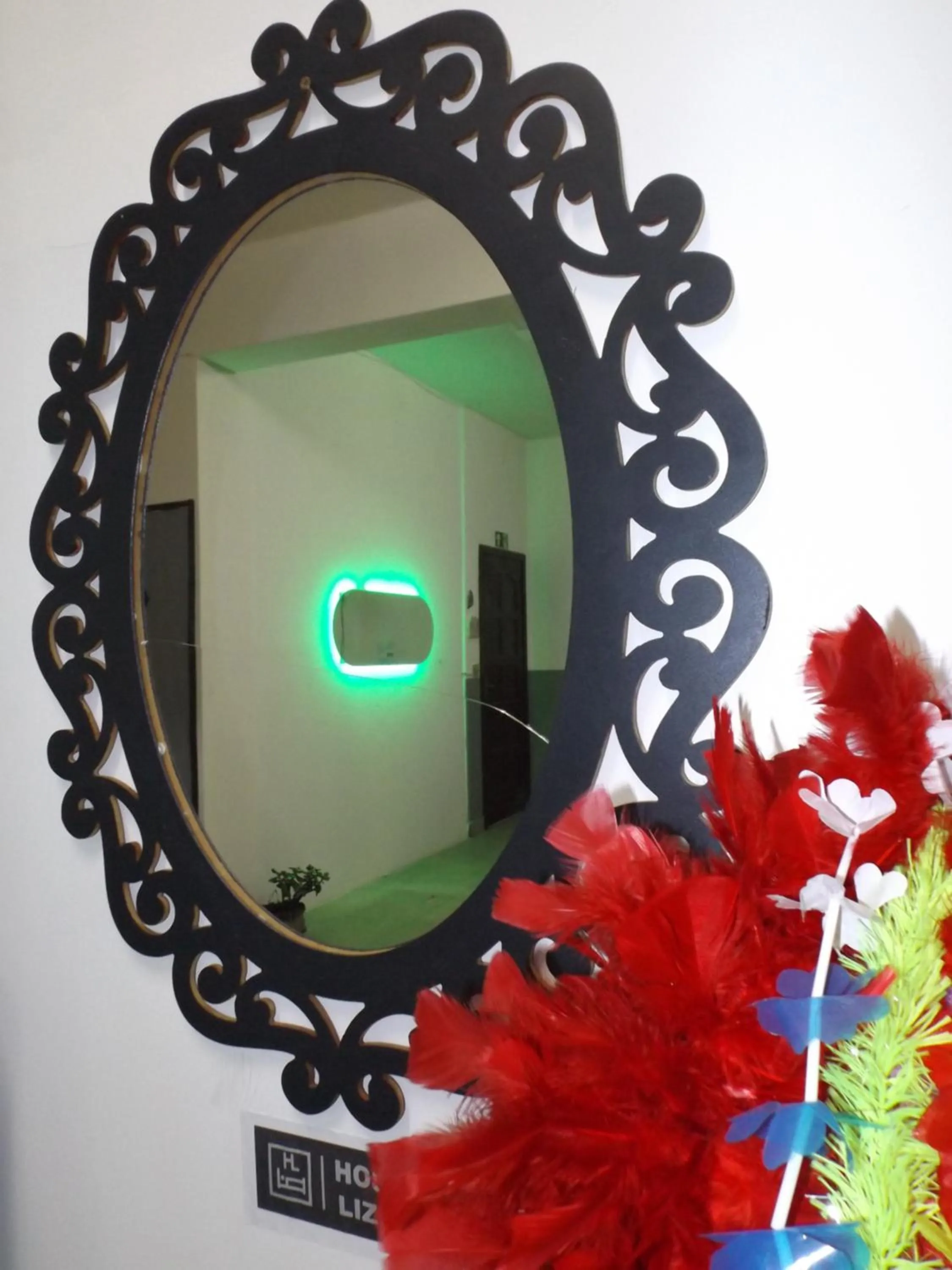 Communal lounge/ TV room in Hostel Lize