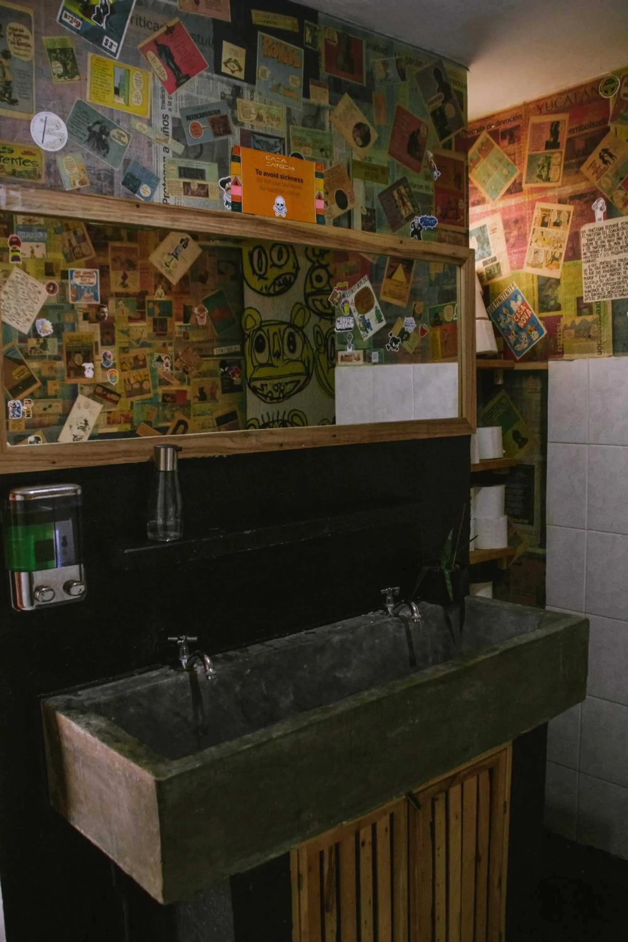 Bathroom in Casa Satoshi