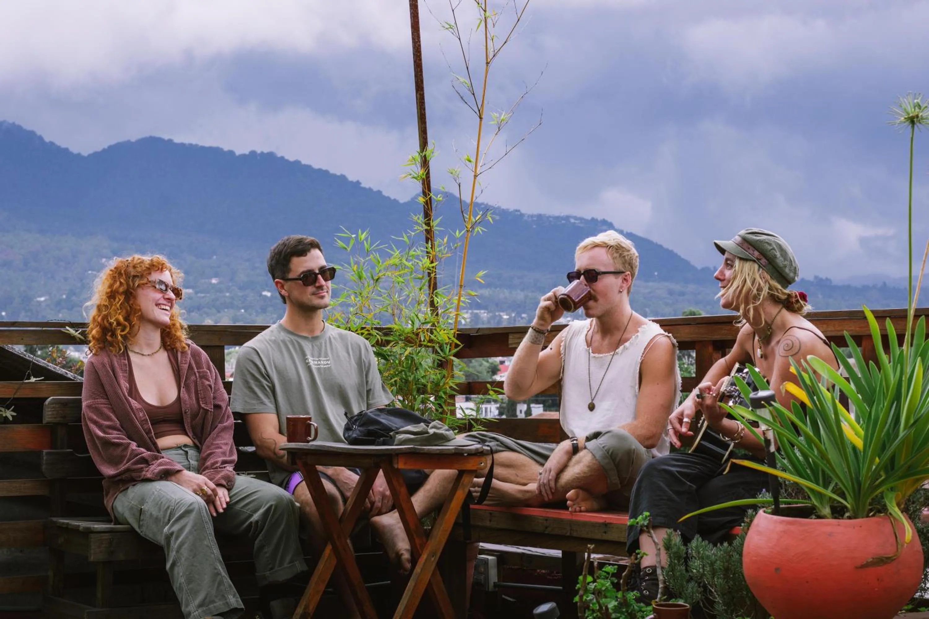 Natural landscape in Casa Satoshi