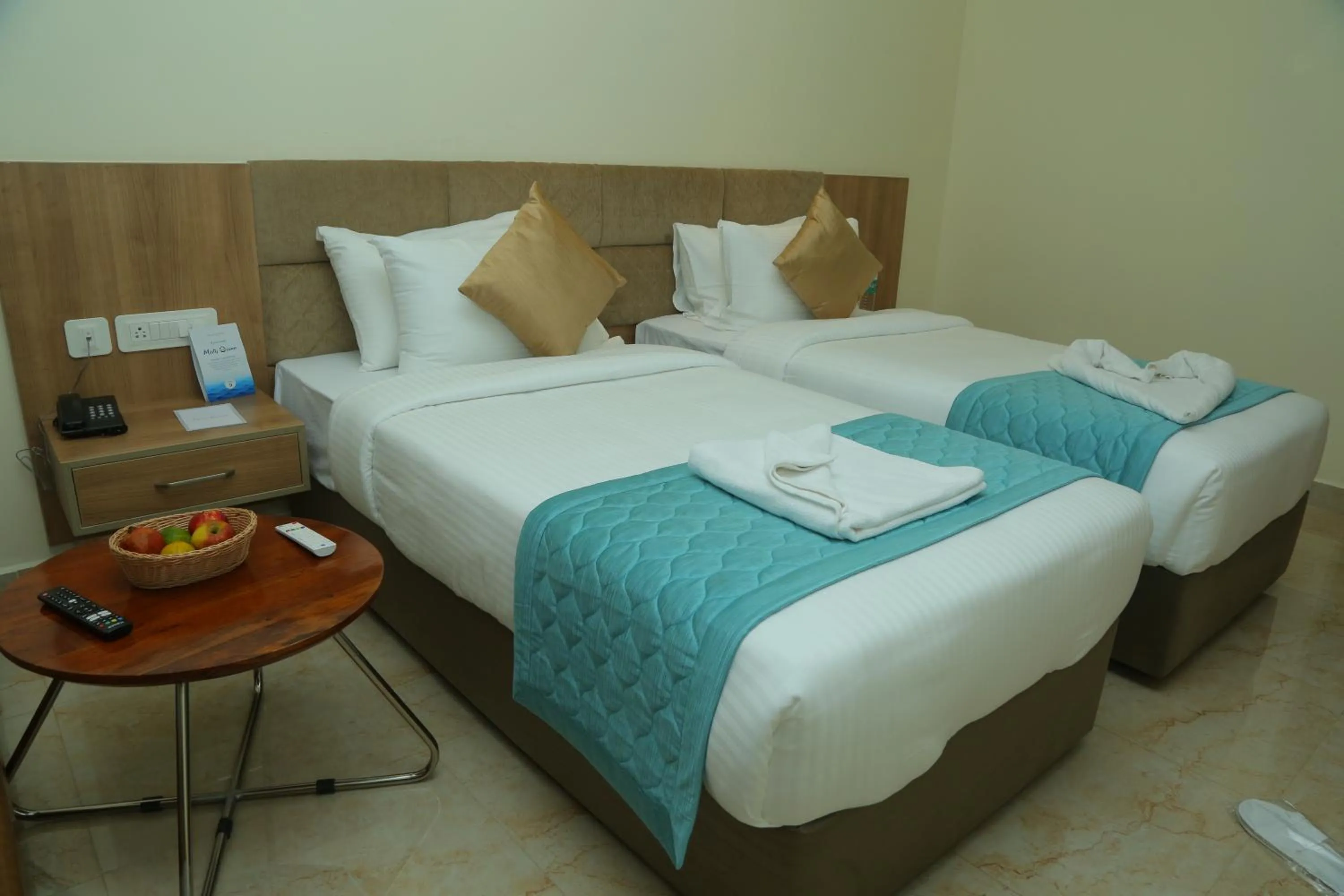 Bed in Misty Ocean - A Bergamont Group of Hotel