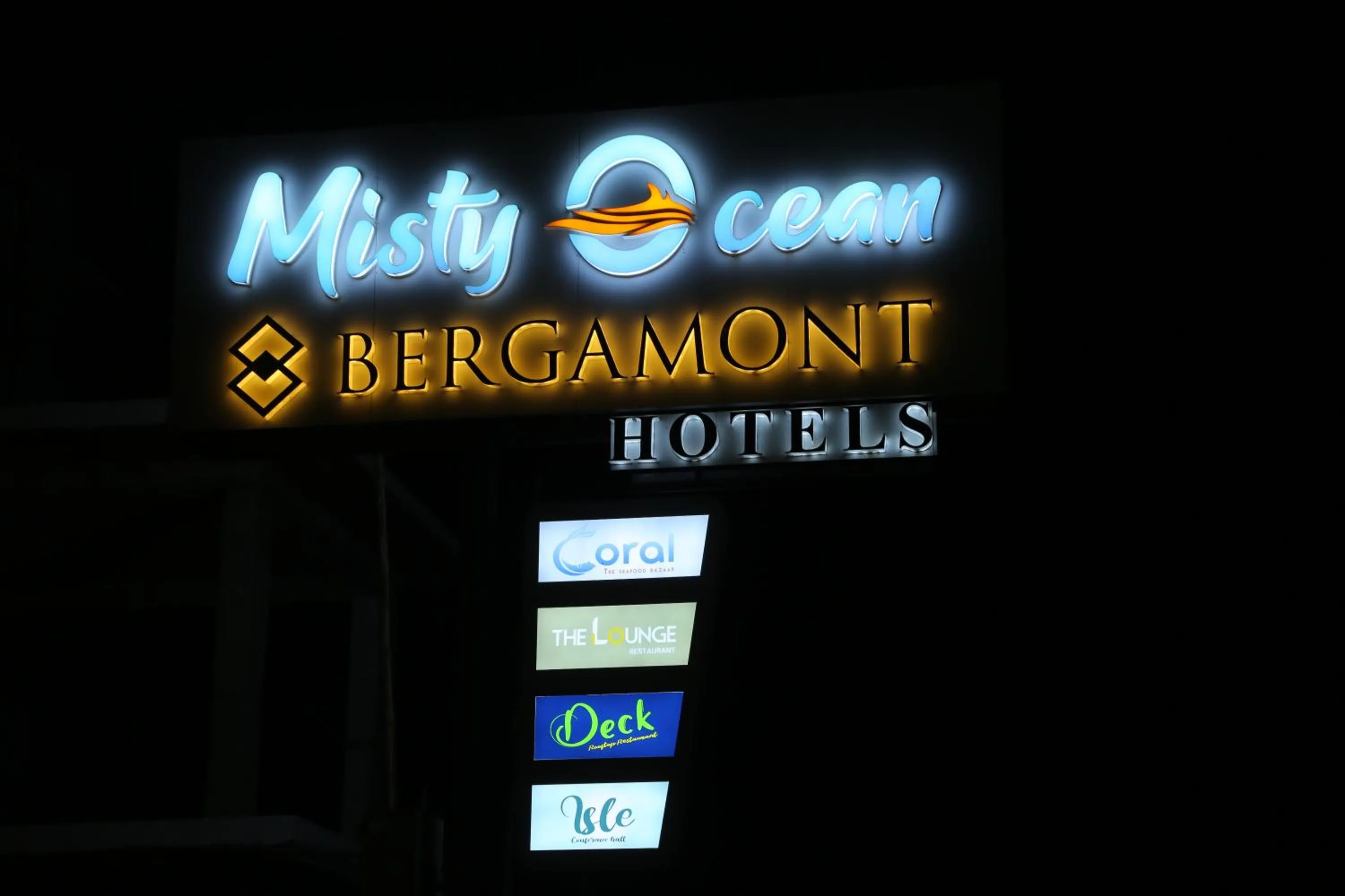 Property logo or sign in Misty Ocean - A Bergamont Group of Hotel