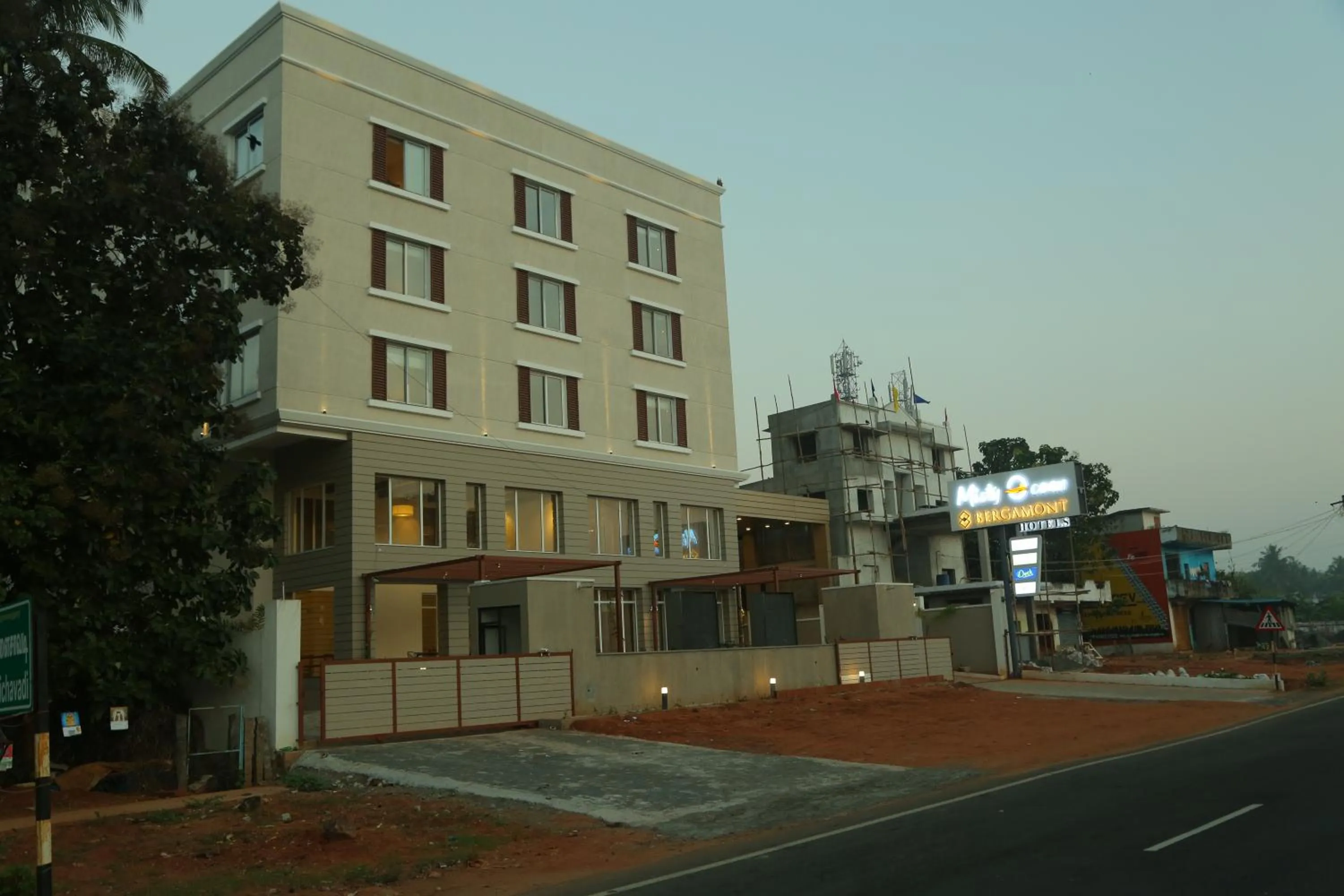 Property building in Misty Ocean - A Bergamont Group of Hotel