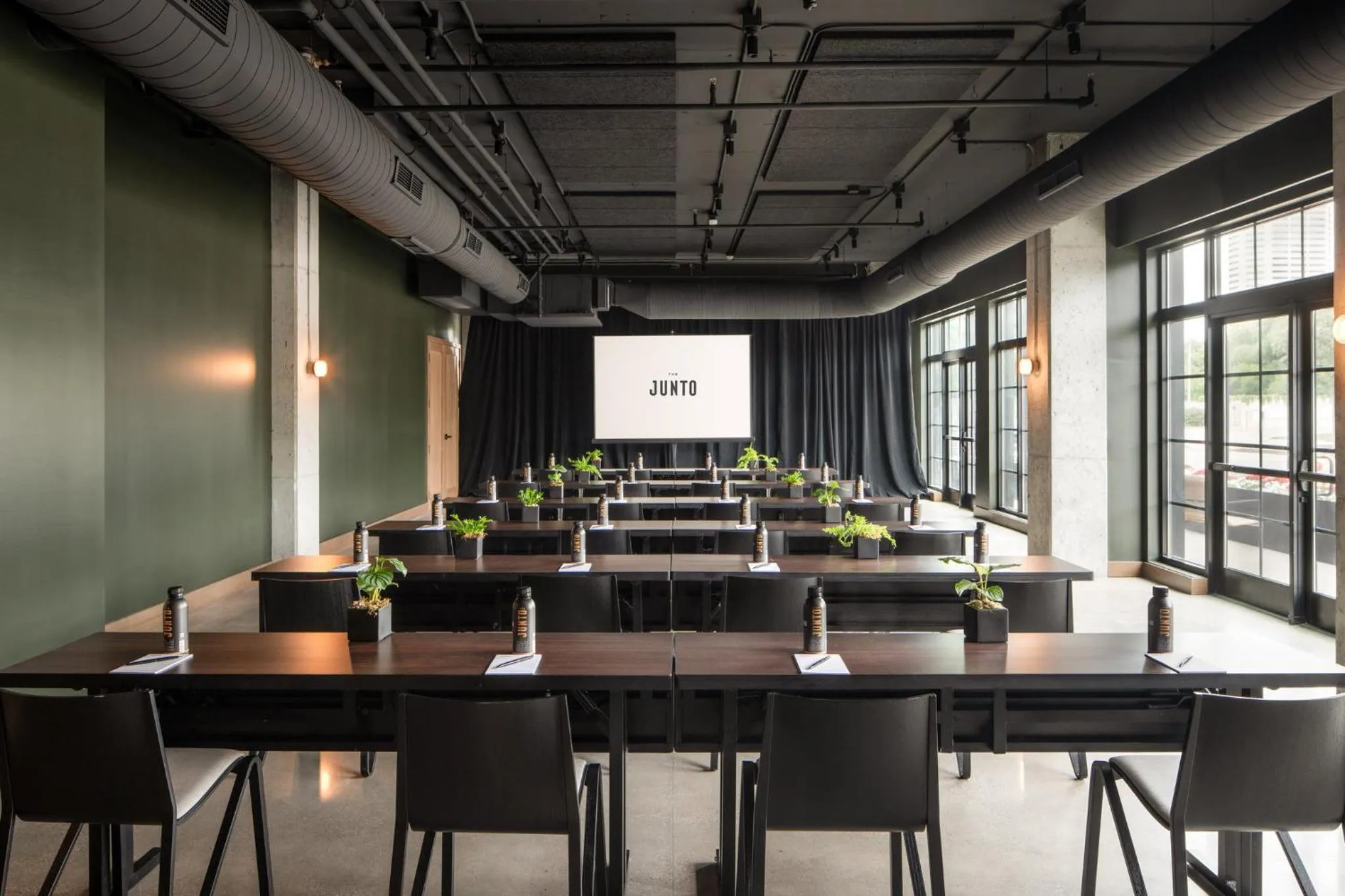 Bird's eye view in The Junto Hotel