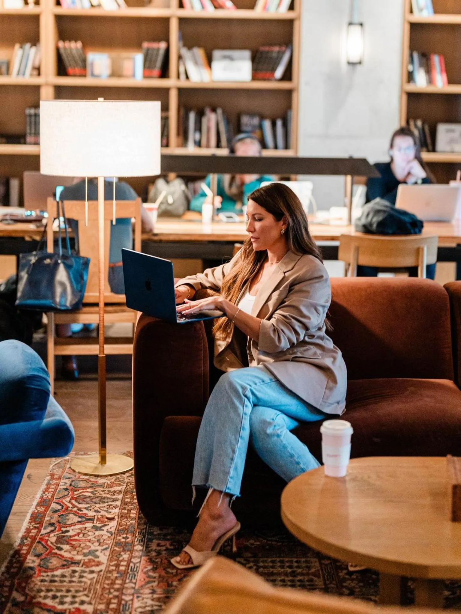 Lobby or reception in The Junto Hotel