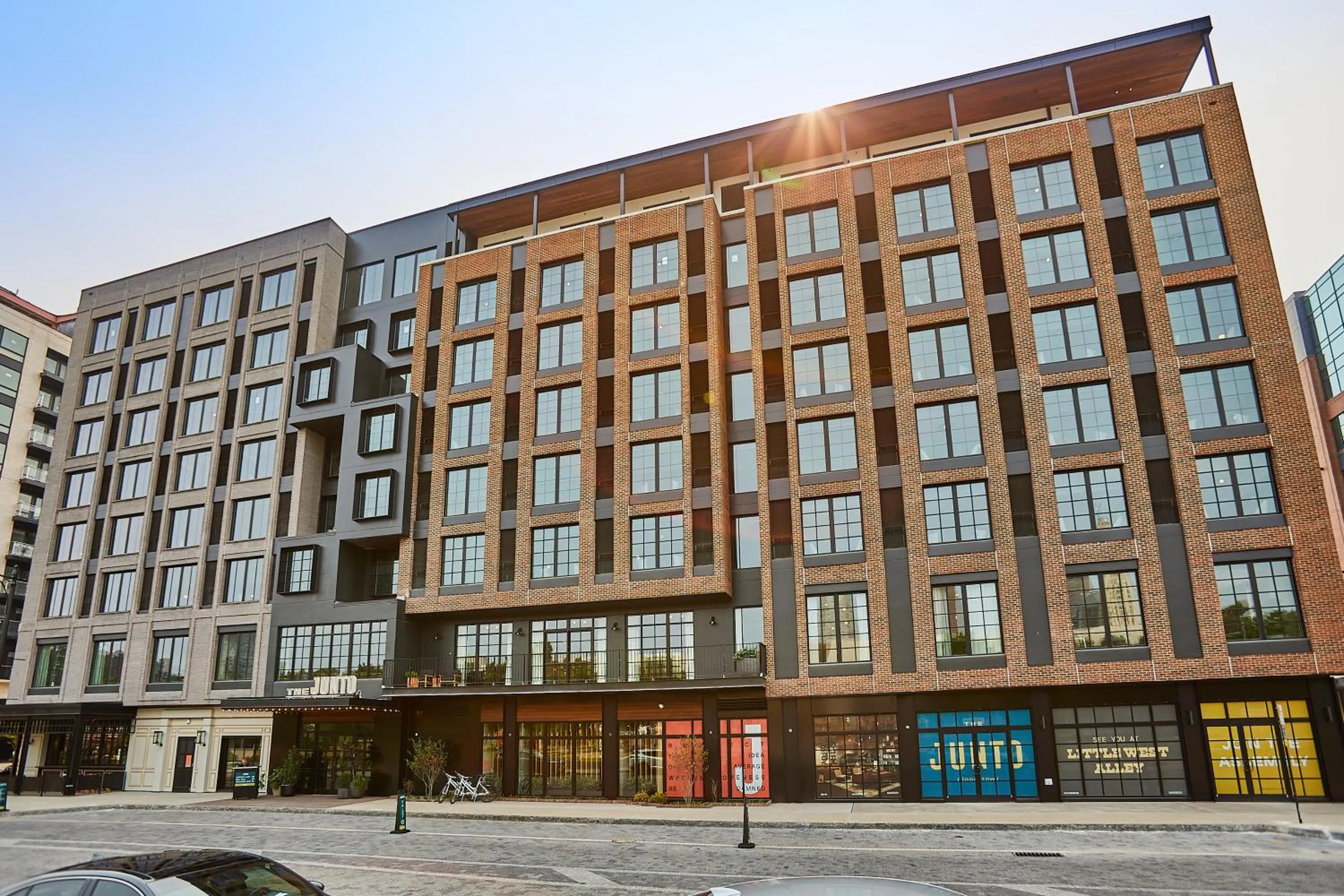 Property building in The Junto Hotel