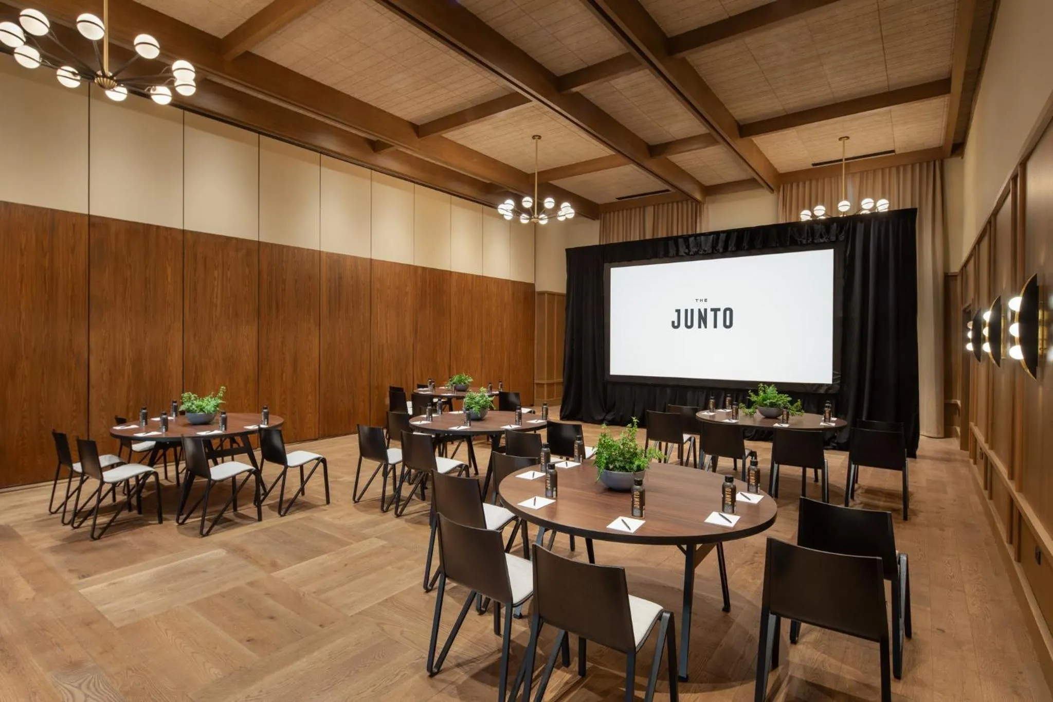 Meeting/conference room in The Junto Hotel