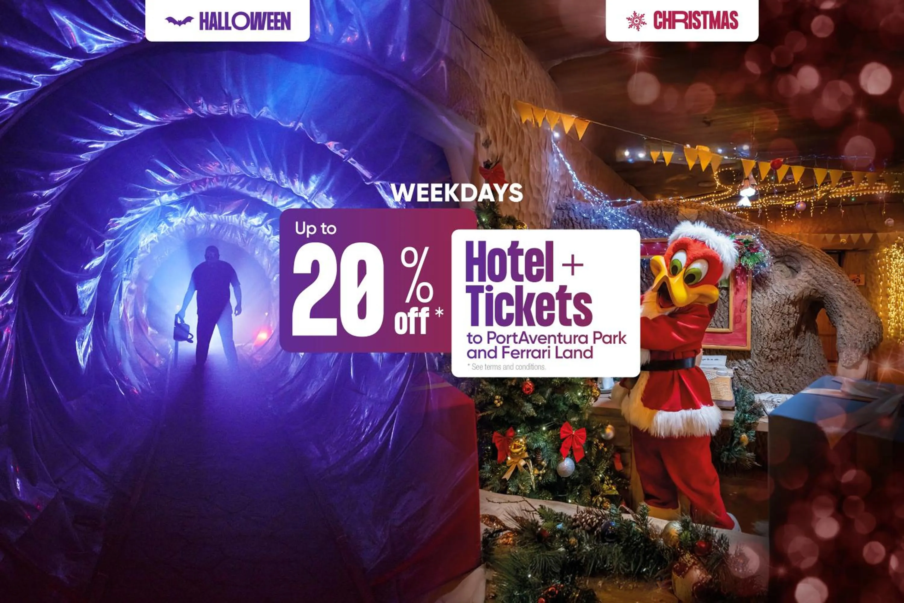 Entertainment in PortAventura Hotel PortAventura - Includes unlimited access to PortAventura Park & 1 access to Ferrari Land