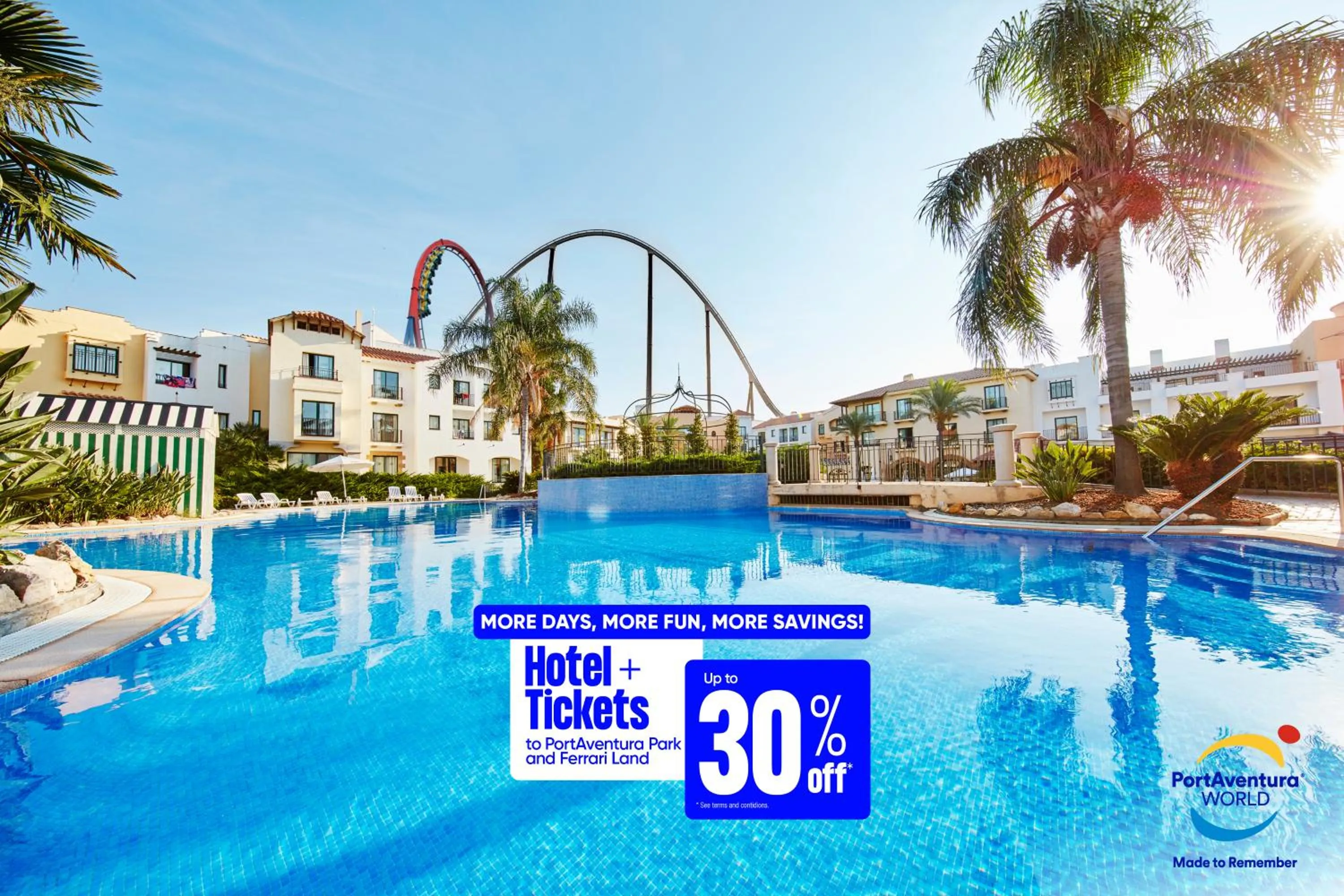 Entertainment in PortAventura Hotel Caribe - Includes unlimited access to PortAventura Park & 1 access to Ferrari Land
