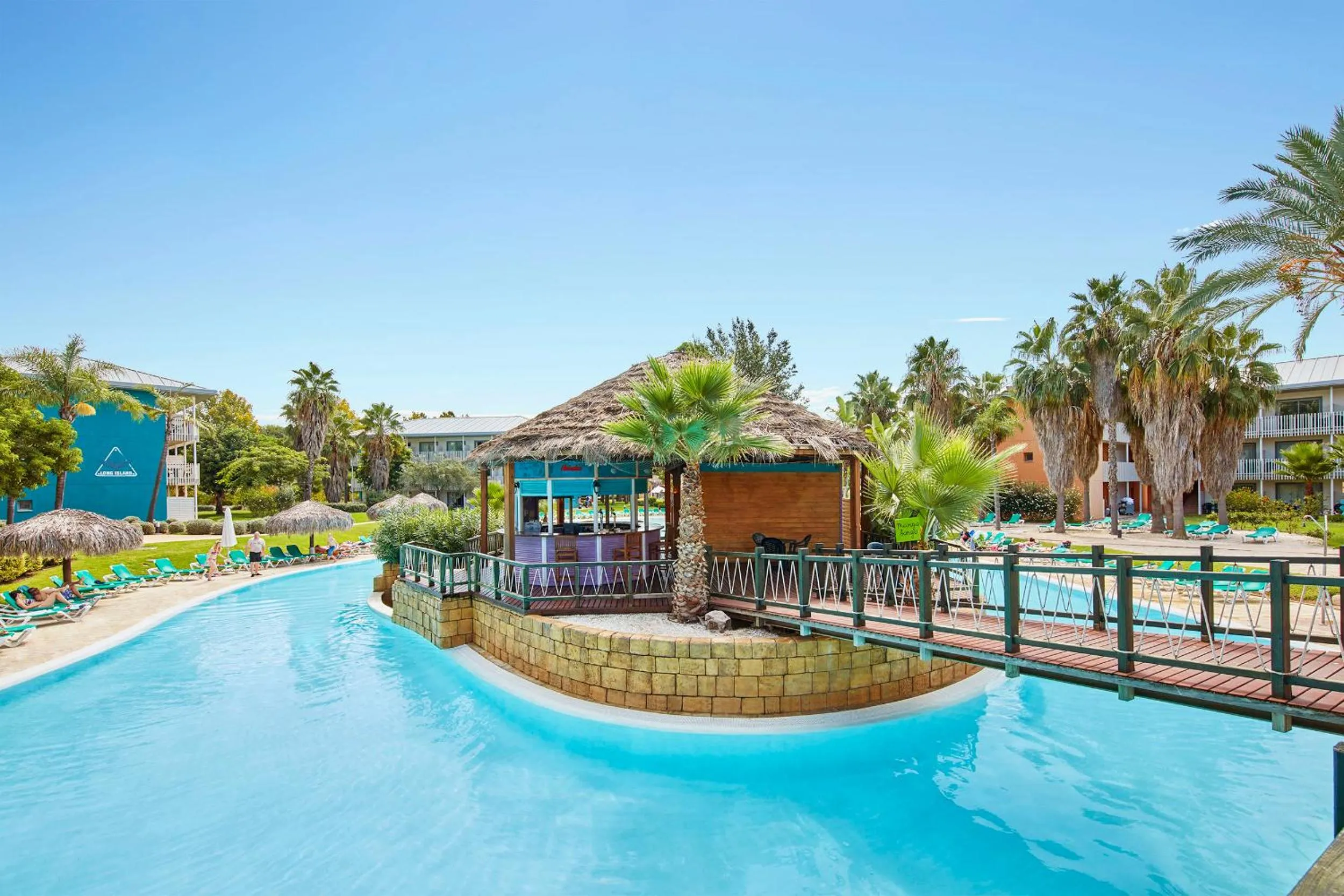 Pool view in PortAventura Hotel Caribe - Includes unlimited access to PortAventura Park & 1 access to Ferrari Land