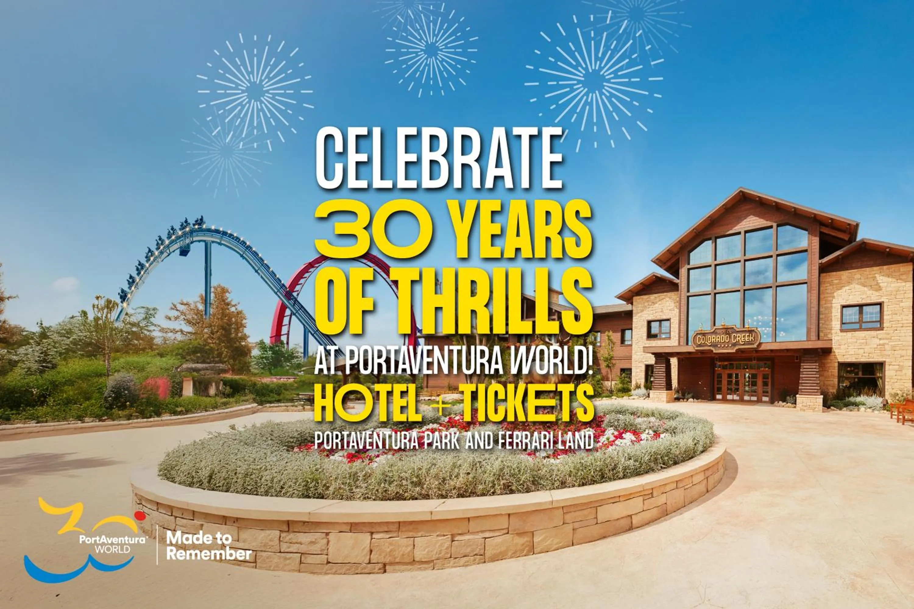 Entertainment in PortAventura Hotel El Paso - Includes unlimited access to PortAventura Park & 1 access to Ferrari Land