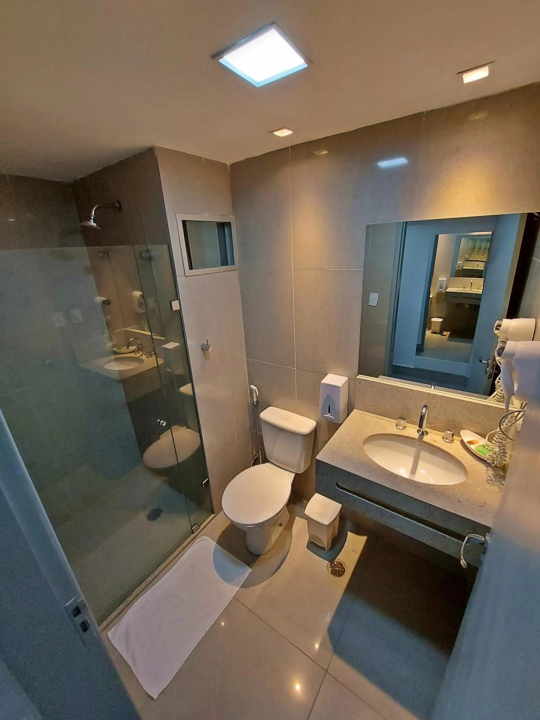 Shower in Garanhuns Palace Hotel