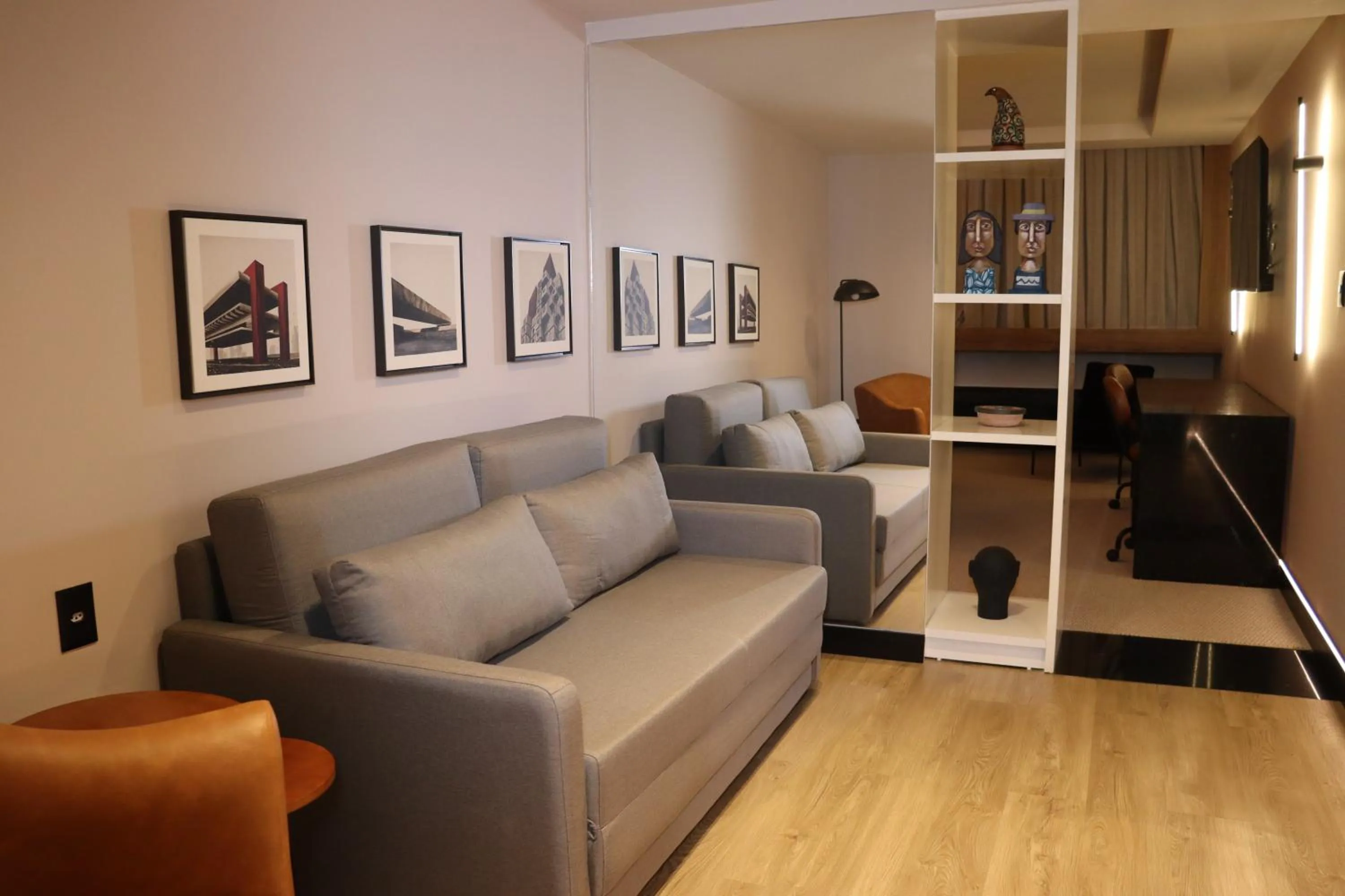 Living room in Garanhuns Palace Hotel