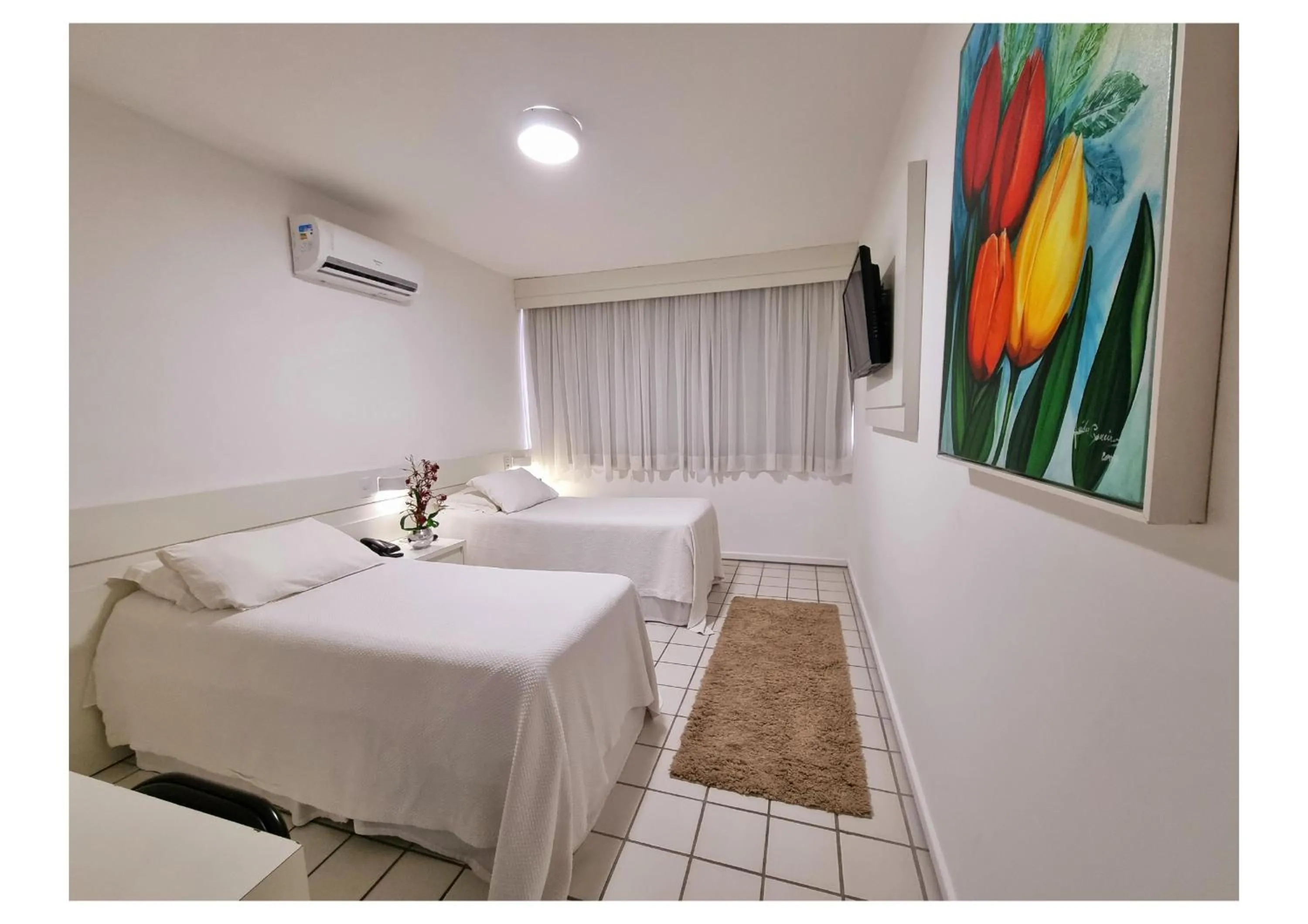 TV and multimedia, Bed in Garanhuns Palace Hotel