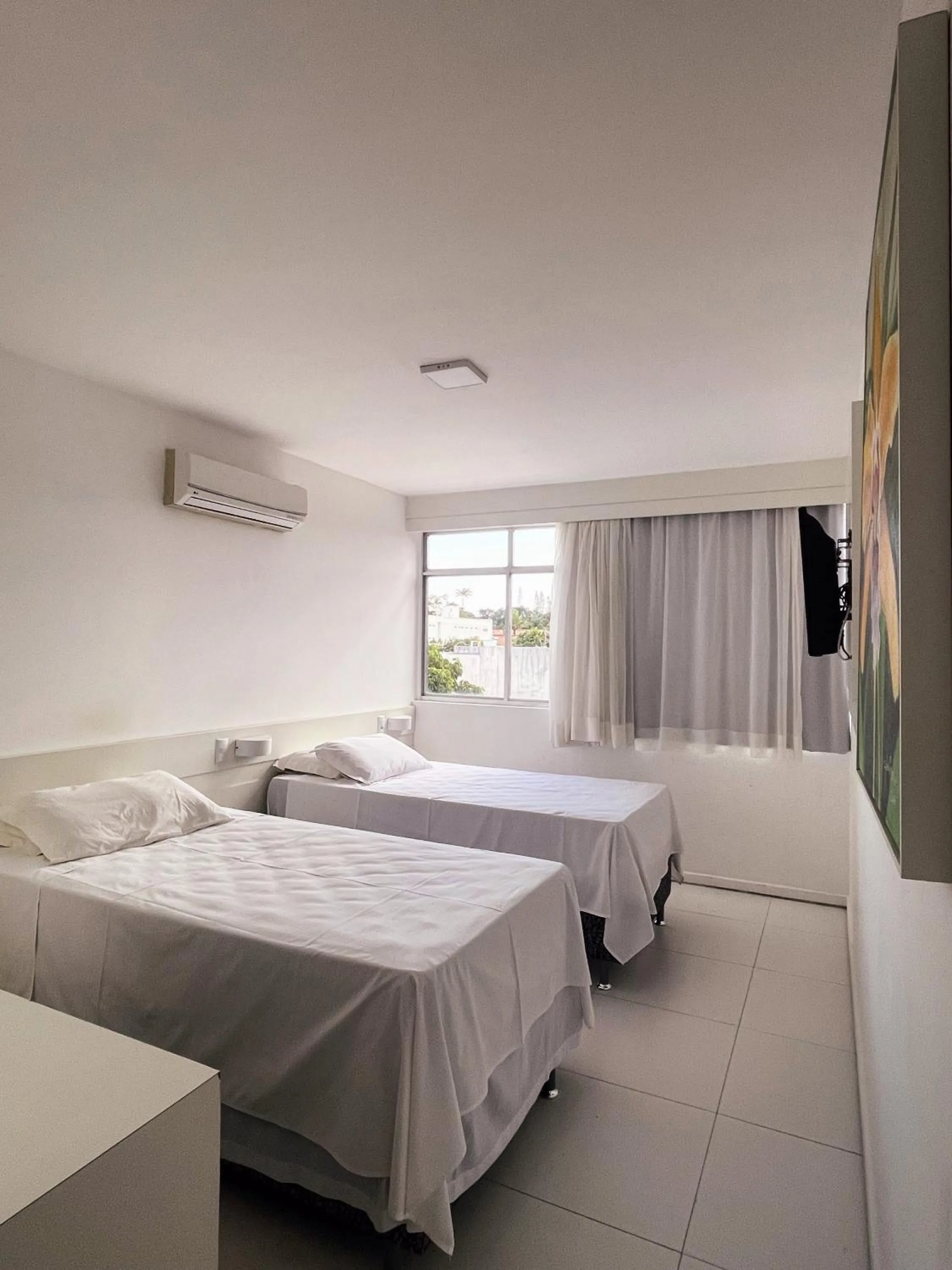 Bed in Garanhuns Palace Hotel