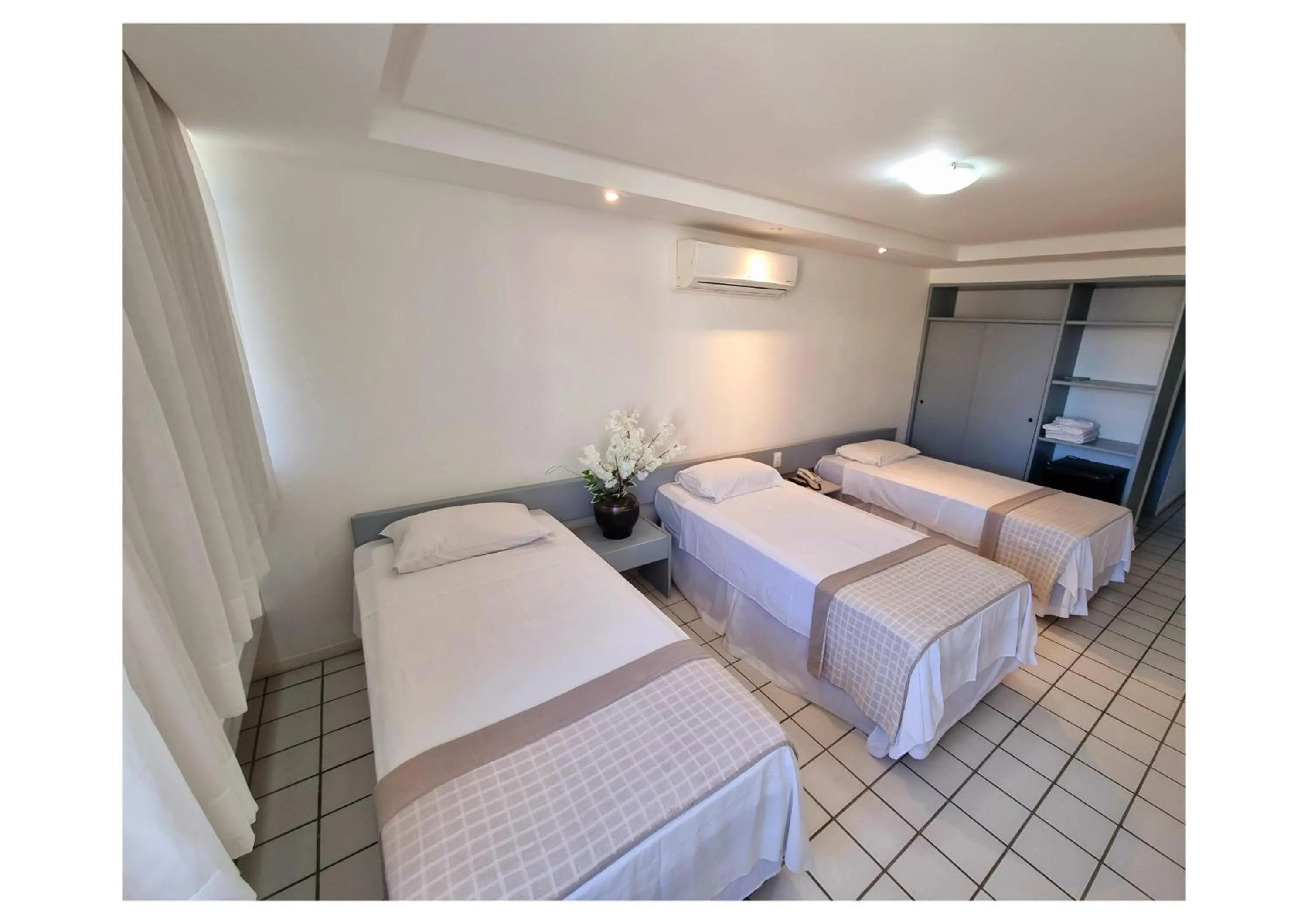 Bed in Garanhuns Palace Hotel