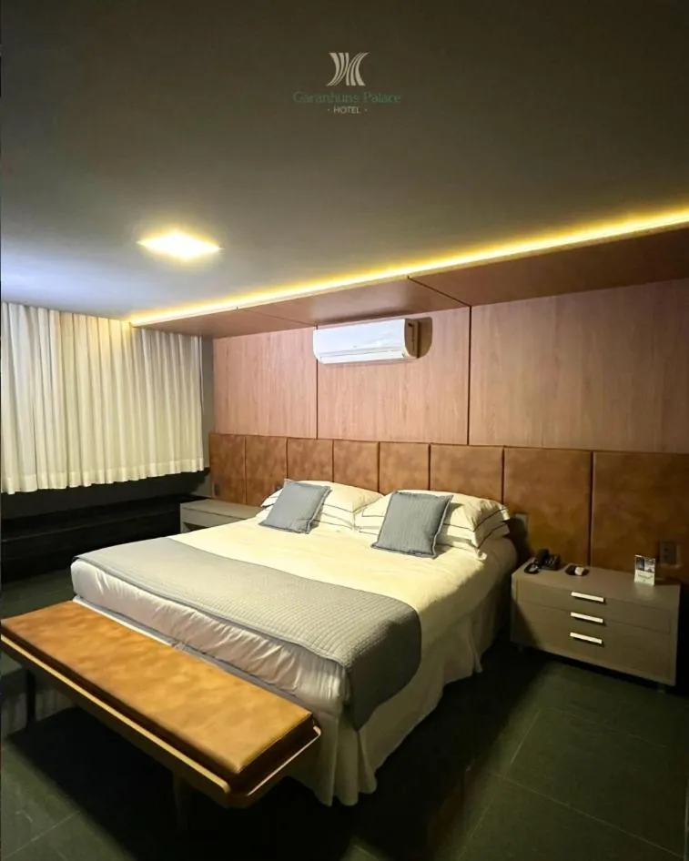 Bed in Garanhuns Palace Hotel