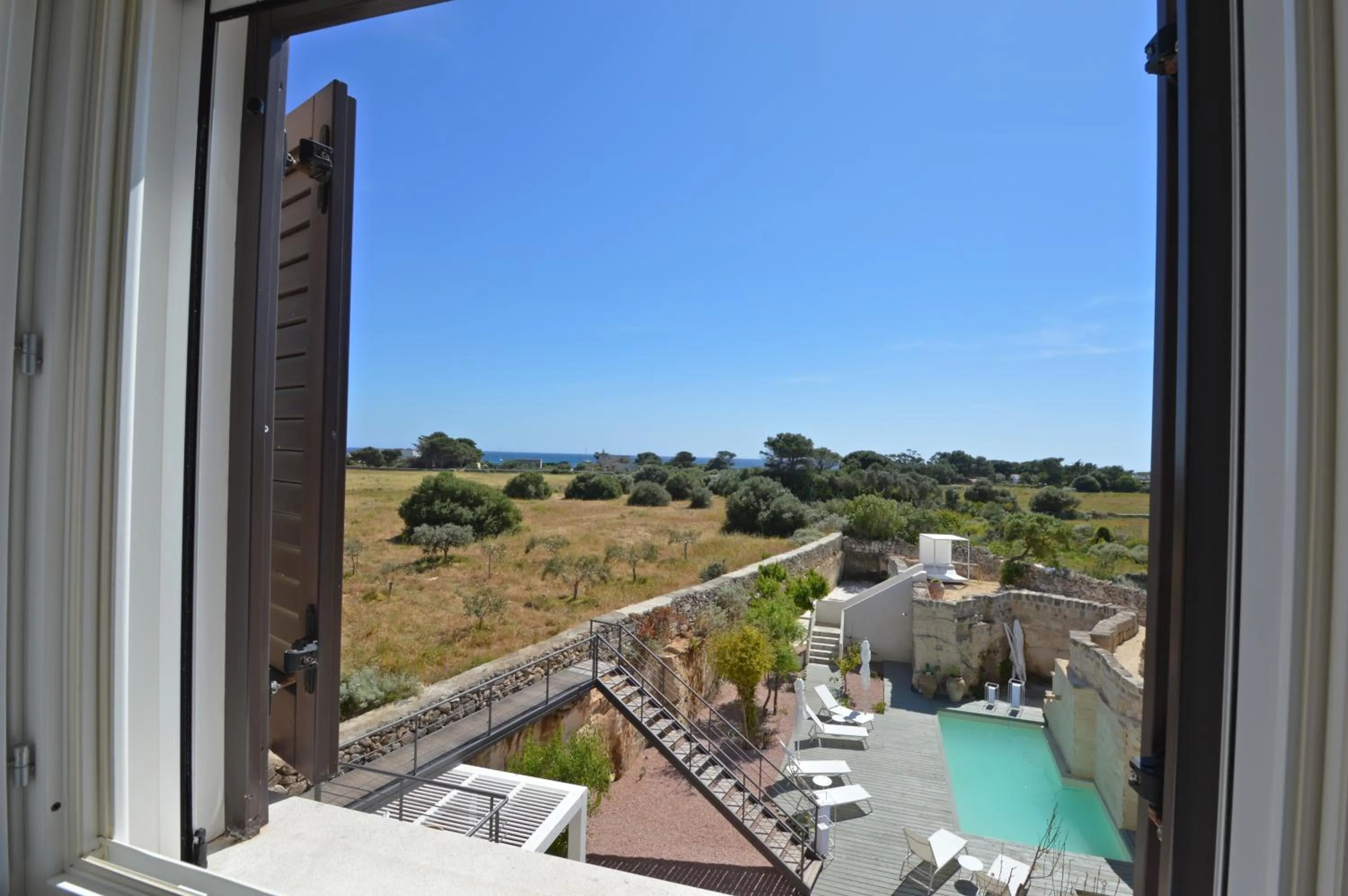 Patio in Villa Rocce Bianche
