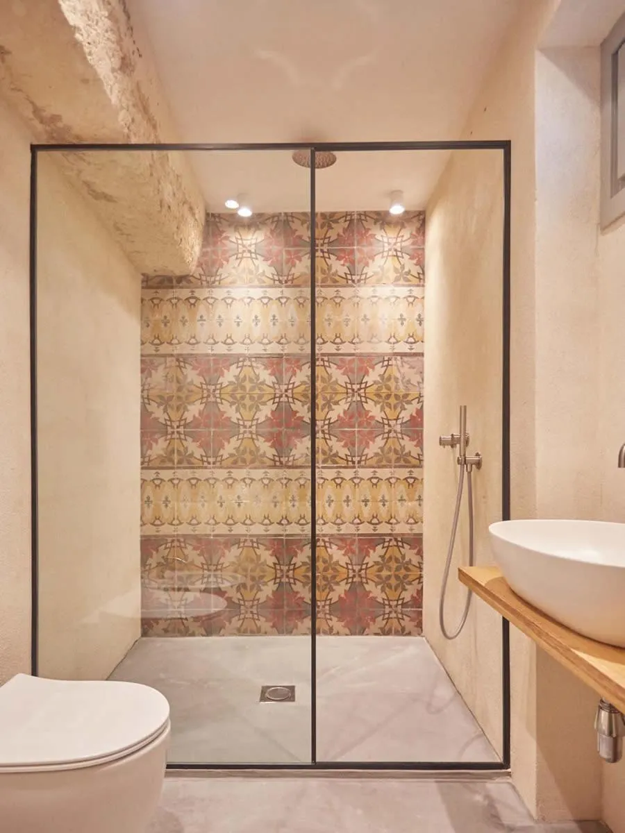 Shower in Villa Rocce Bianche