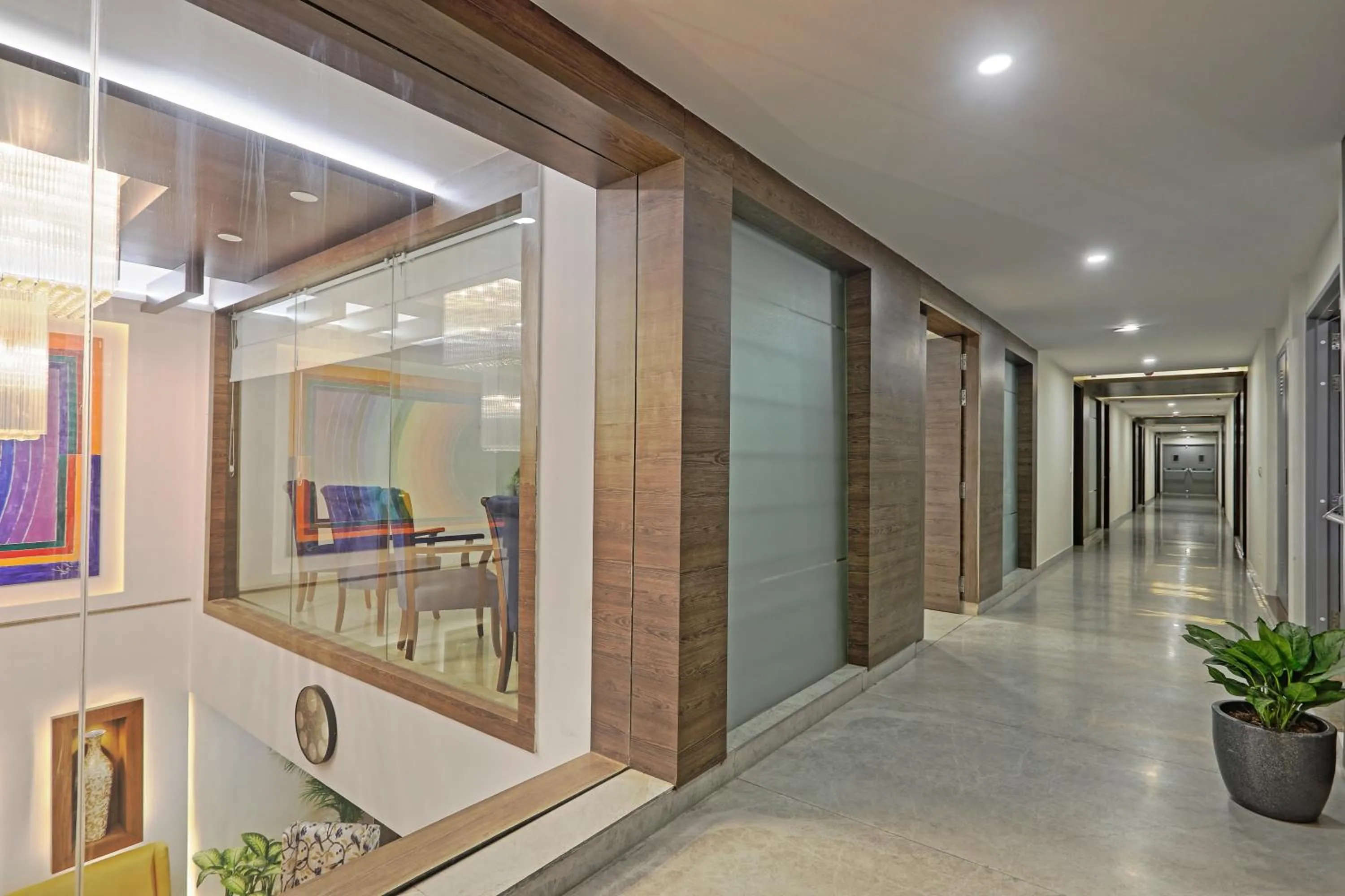 Lobby or reception in Hotel Cardinal Oxmo Delhi Airport