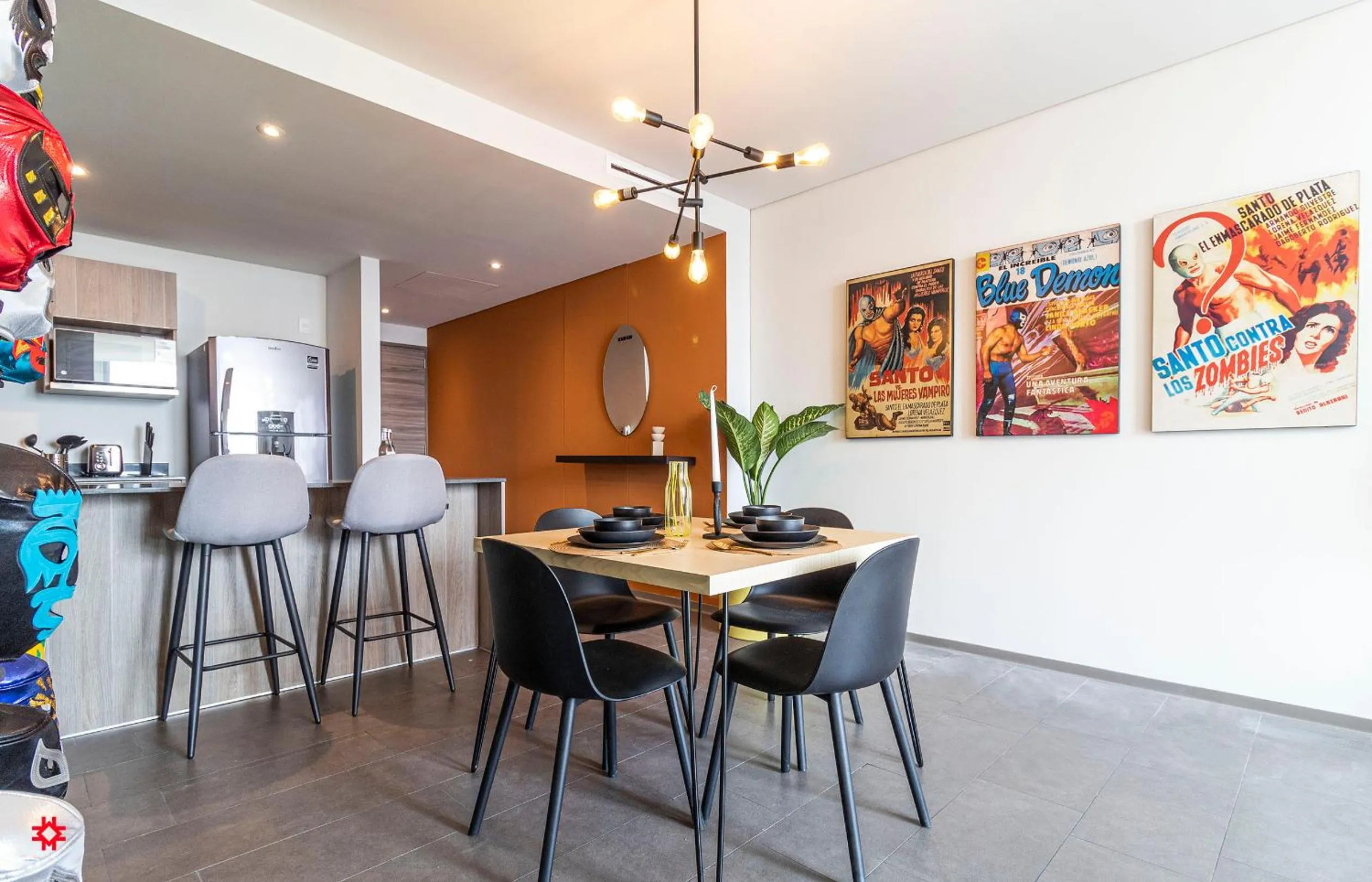 Seating area in Casa Latitud by Kukun