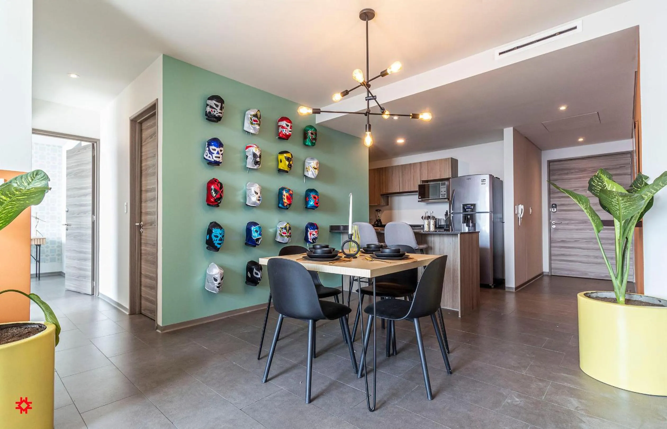 Kitchen or kitchenette in Casa Latitud by Kukun