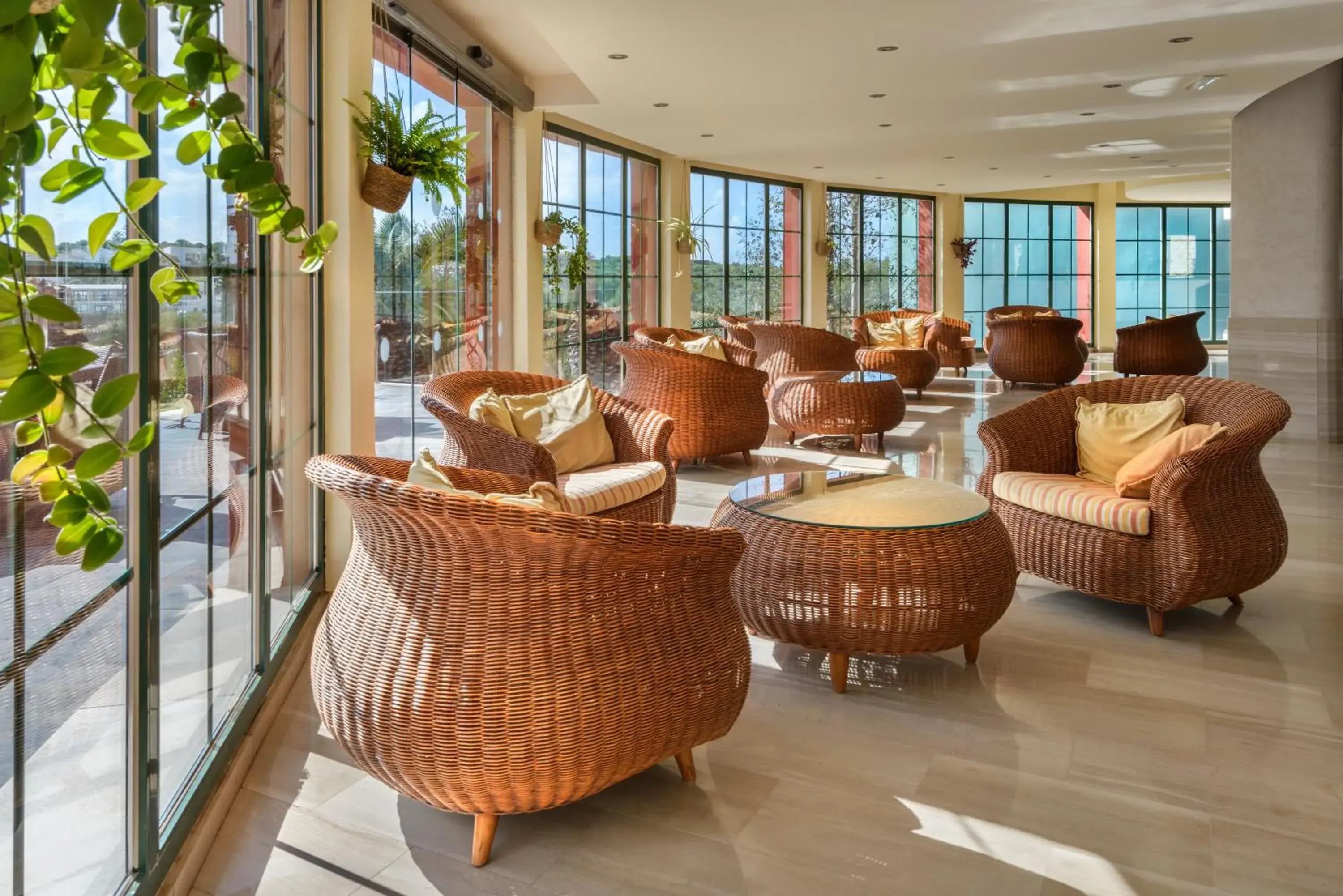 Lobby or reception in Occidental Menorca Lobby or reception in Occidental Menorca
