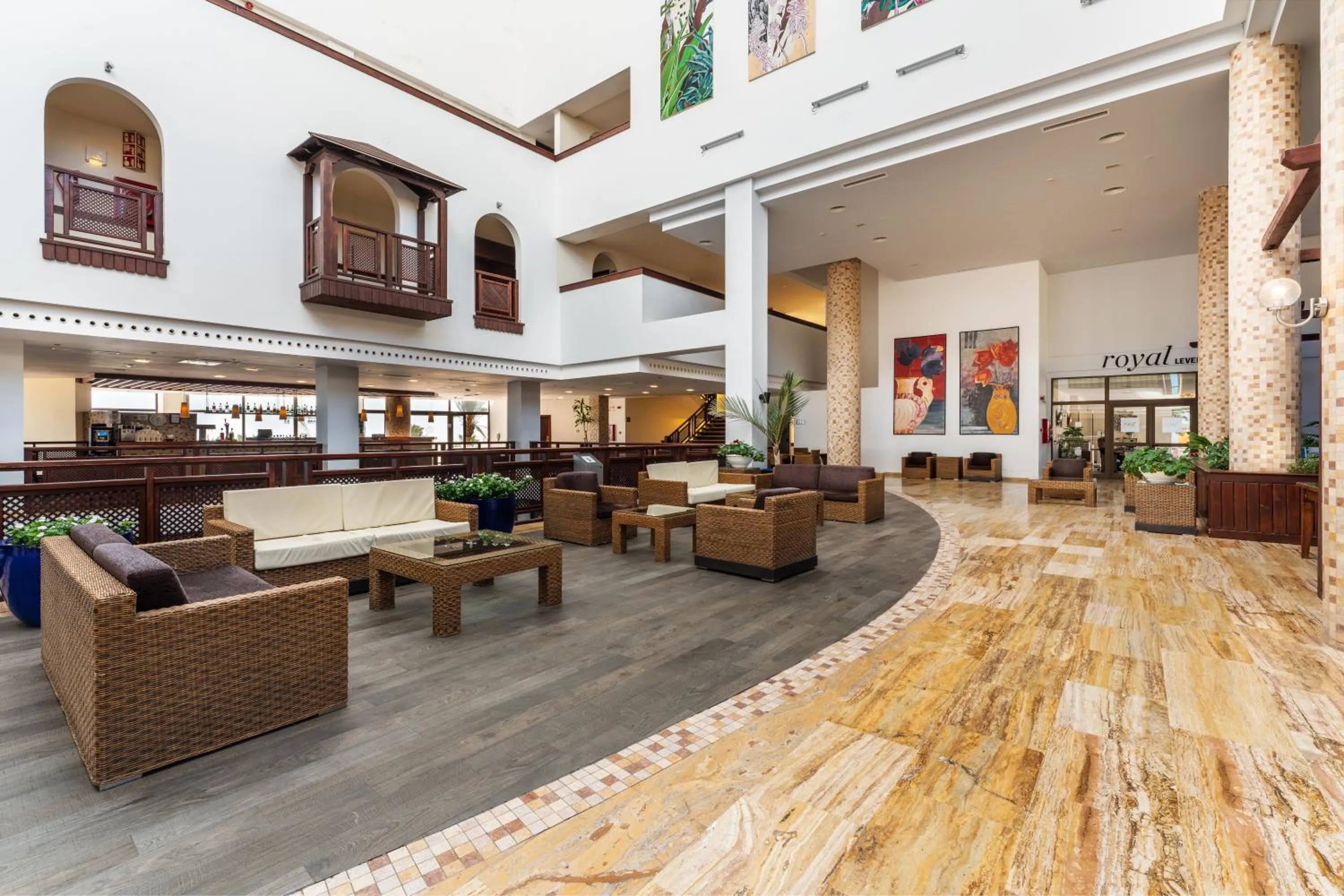 Lobby or reception in Occidental Jandía Playa