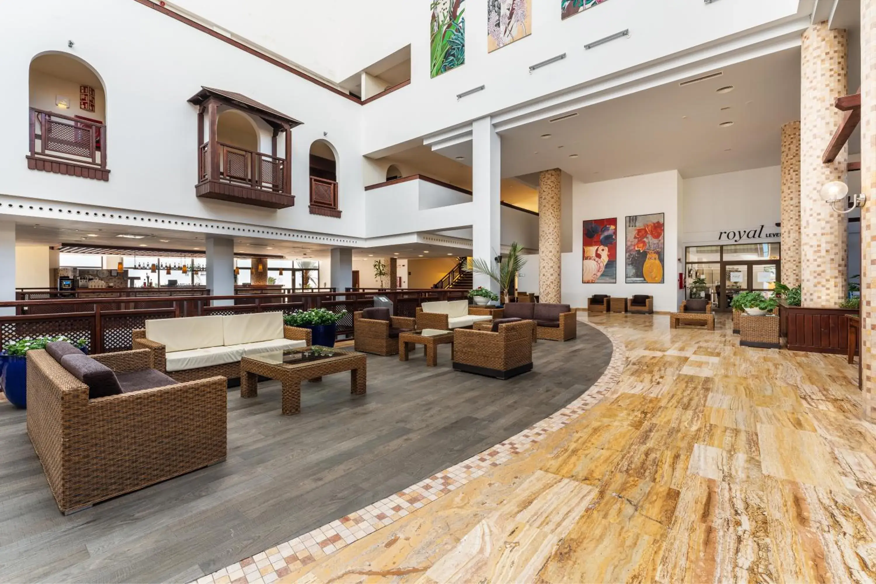 Lobby or reception in Occidental Jandía Playa Lobby or reception in Occidental Jandía Playa